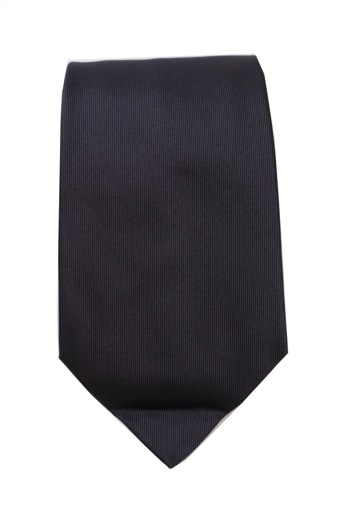 GIORGIO ARMANI ΓΡΑΒΑΤΑ 8.5 CM ΡΙΓΕΣ ΑΝΘΡΑΚΙ