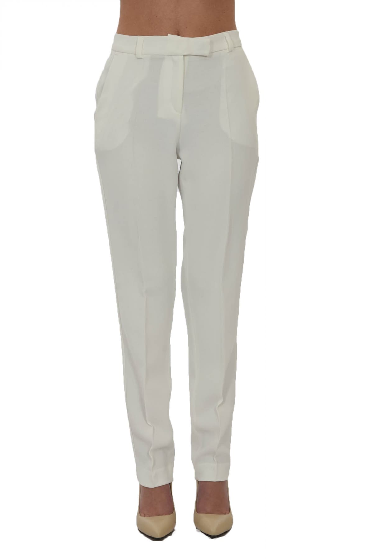 Women's Pants Caractere White
