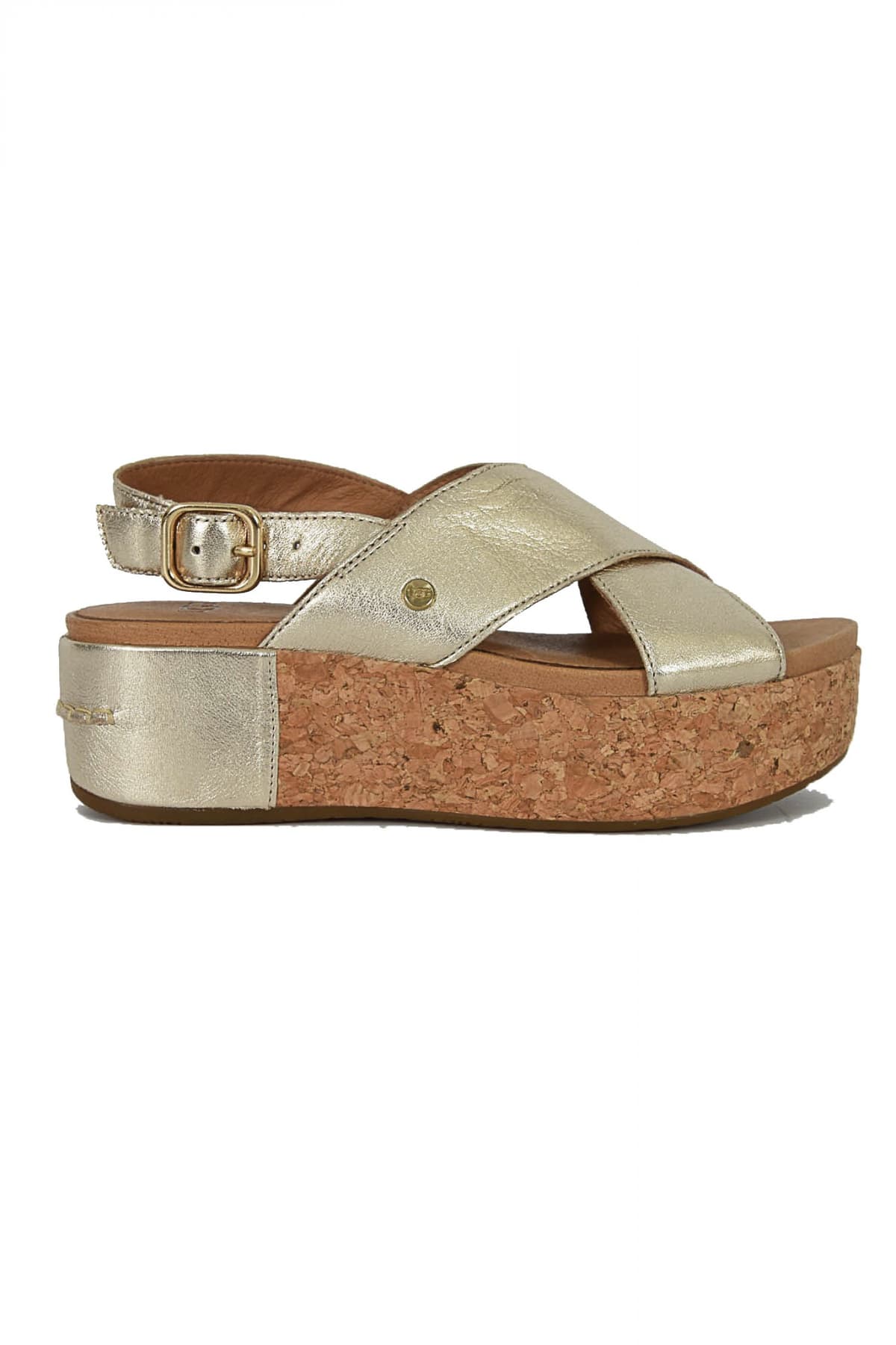 UGG ΠΑΠΟΥΤΣΙΑ ΠΛΑΤΦΟΡΜΕΣ W SHOSHANA METALLIC ΧΡΥΣΟ