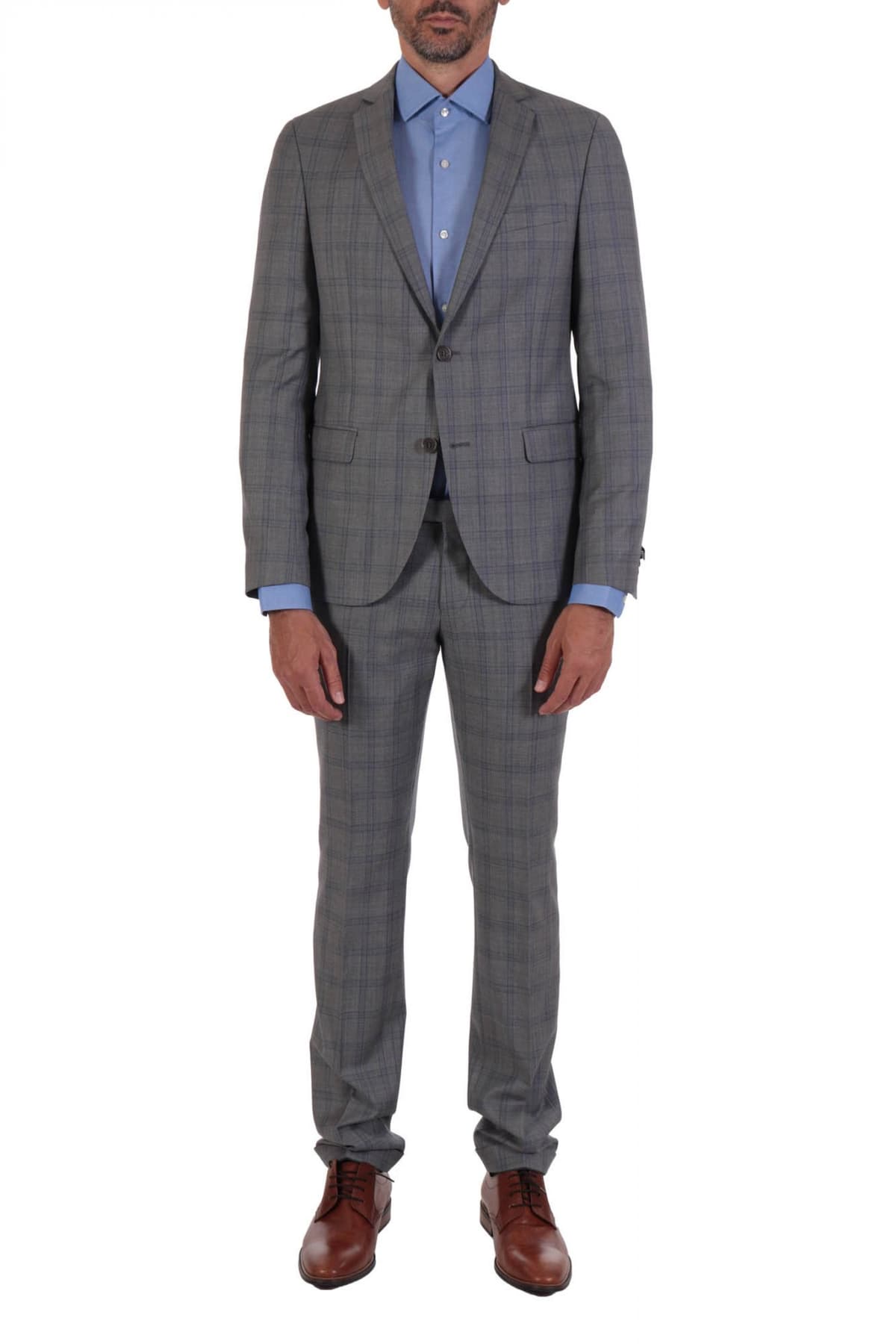 Men's Suits Tom Frank Gray