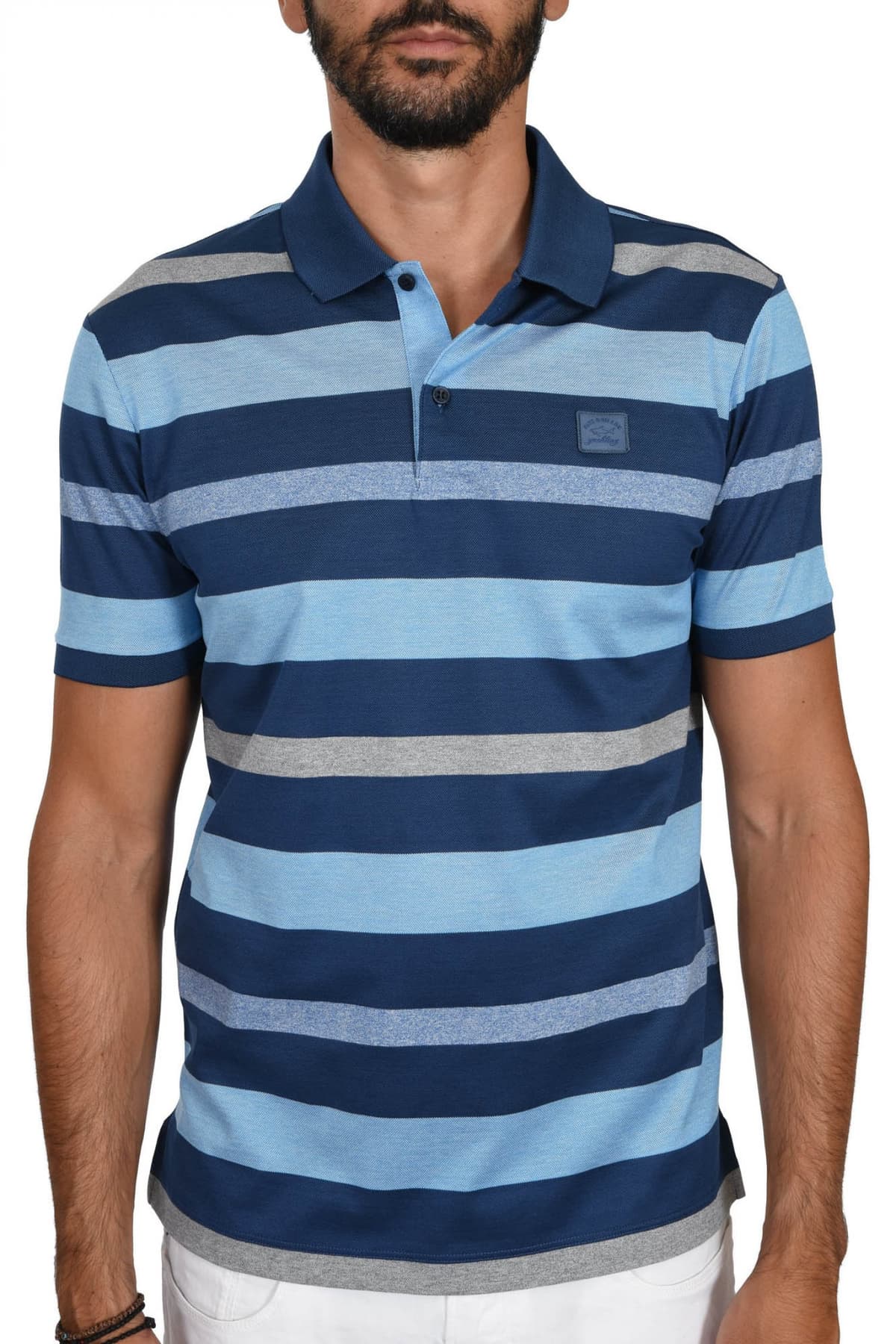 Men's Polo Shirts Paul & Shark Blue