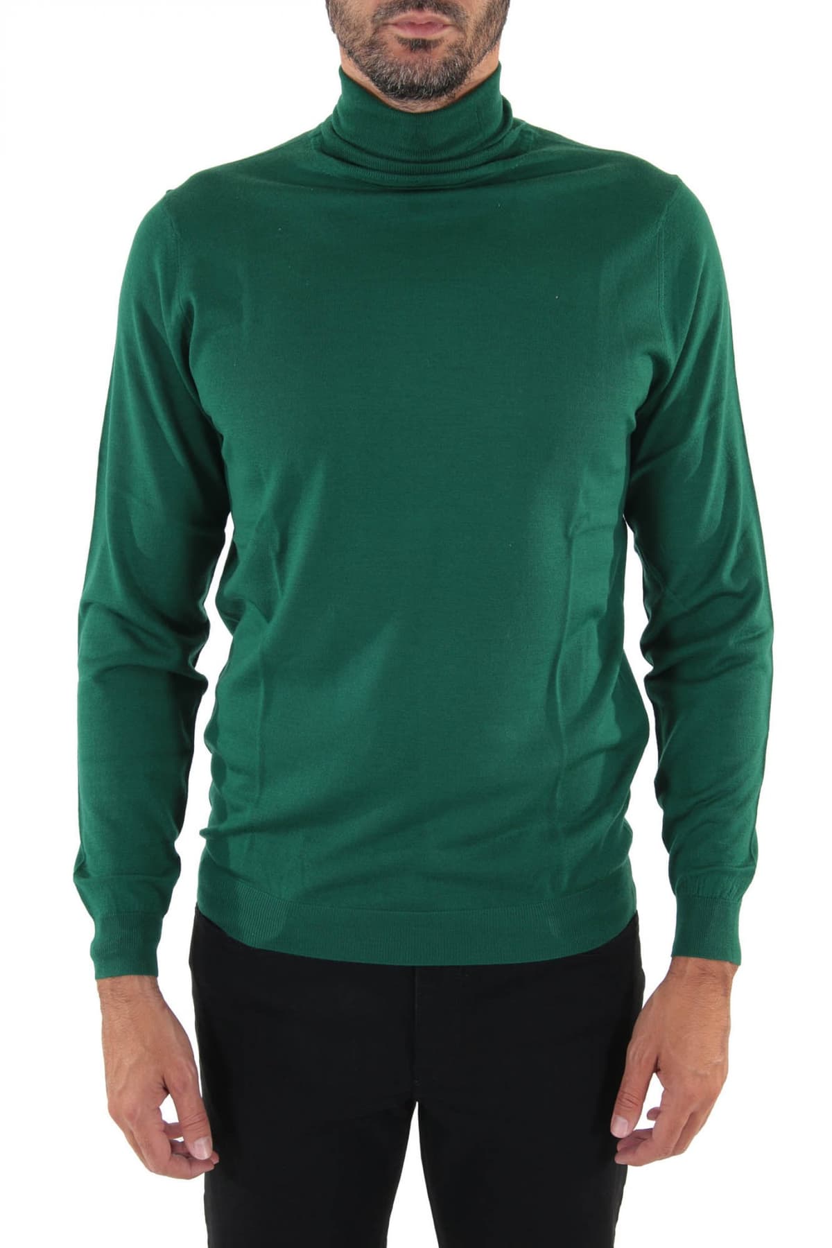 AT.P.CO ΠΛΕΚΤΟ TURTLE NECK ΠΡΑΣΙΝΟ