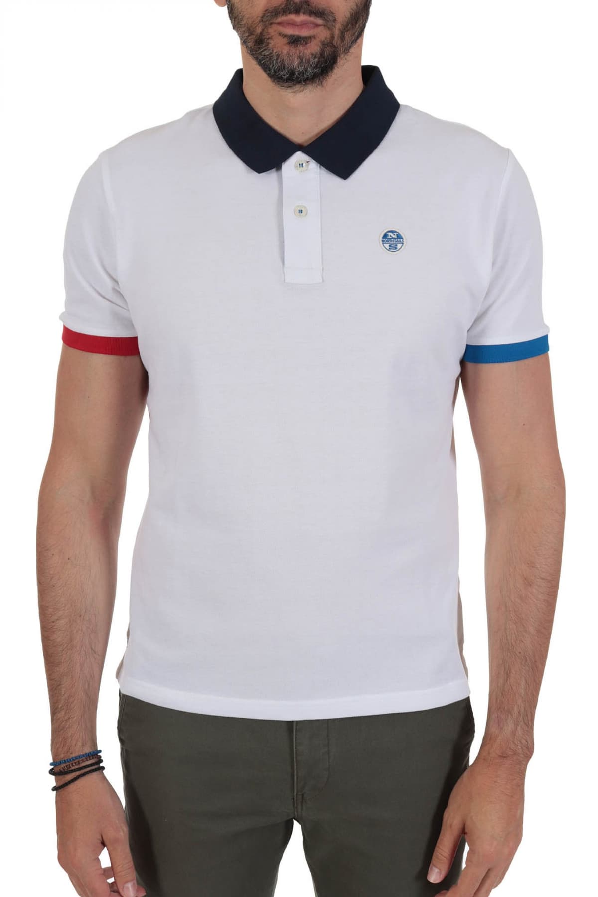Men's Polo Shirts North Sails White