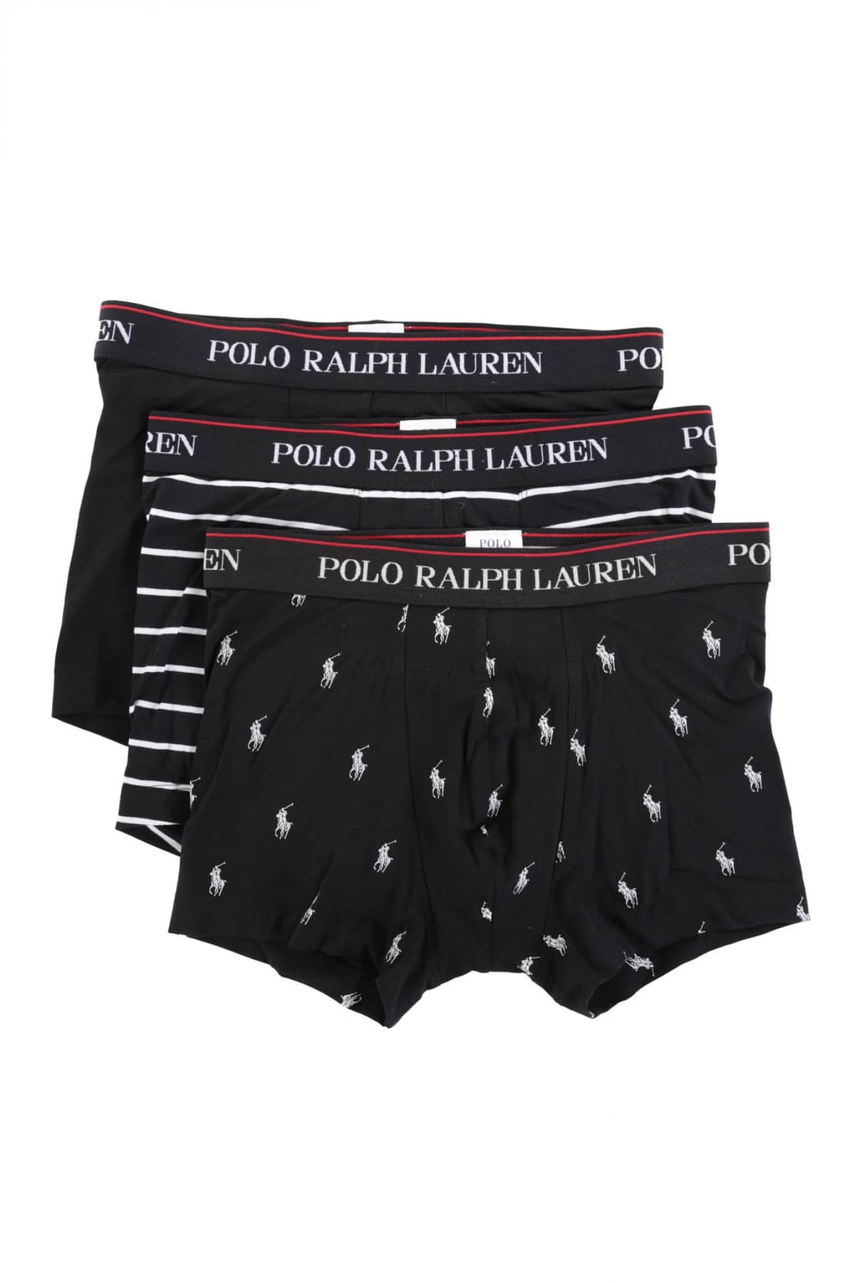 RALPH LAUREN UNDERWEAR ΕΣΩΡΟΥΧO ΣΕΤ BOXER 3-PACK ΜΑΥΡΟ ΜΑΡΙΝΙΕΡΑ / ΜΑΥΡΟ