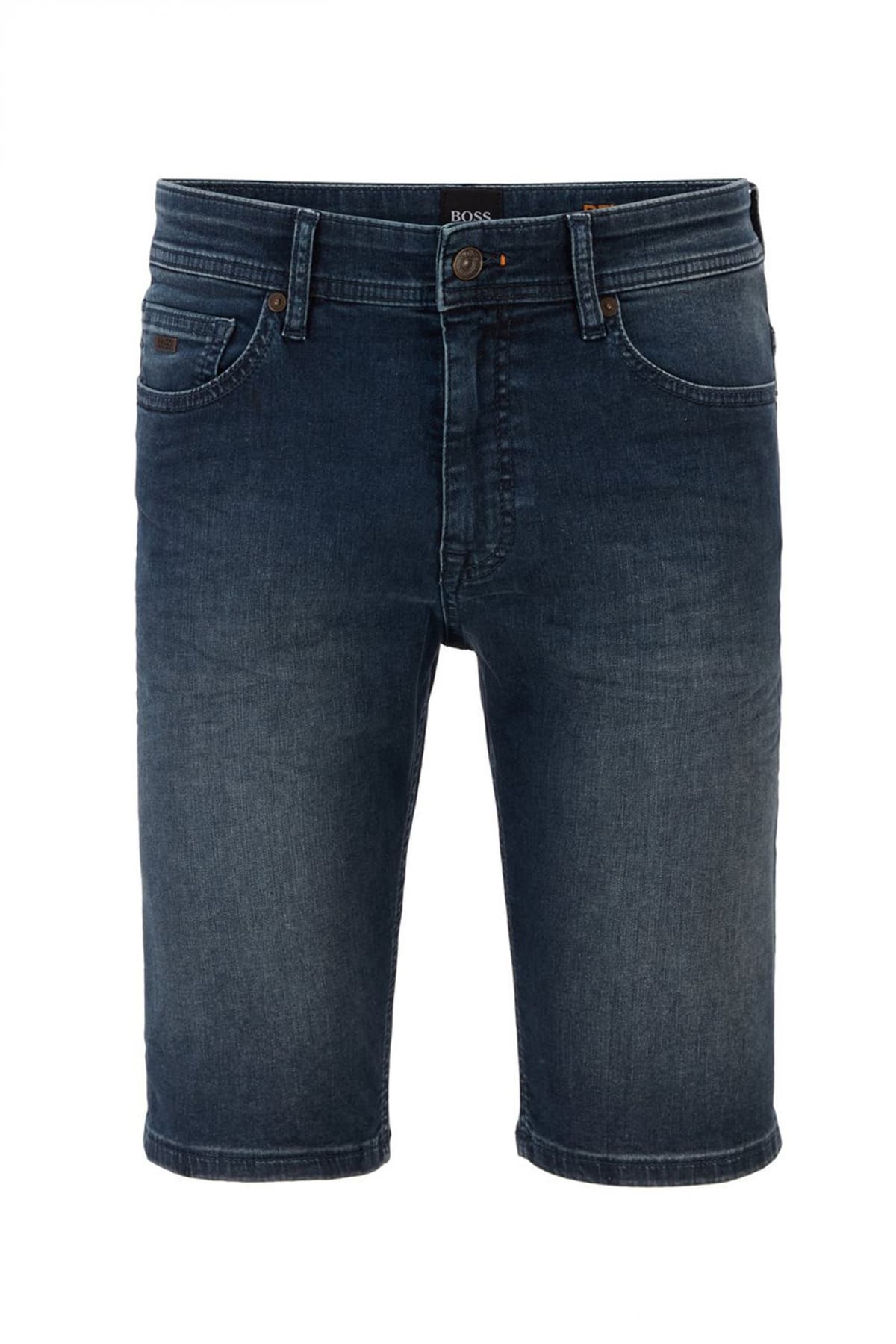 BOSS ΒΕΡΜΟΥΔΑ JEANS DELAWARE SLIM FIT ΜΠΛΕ