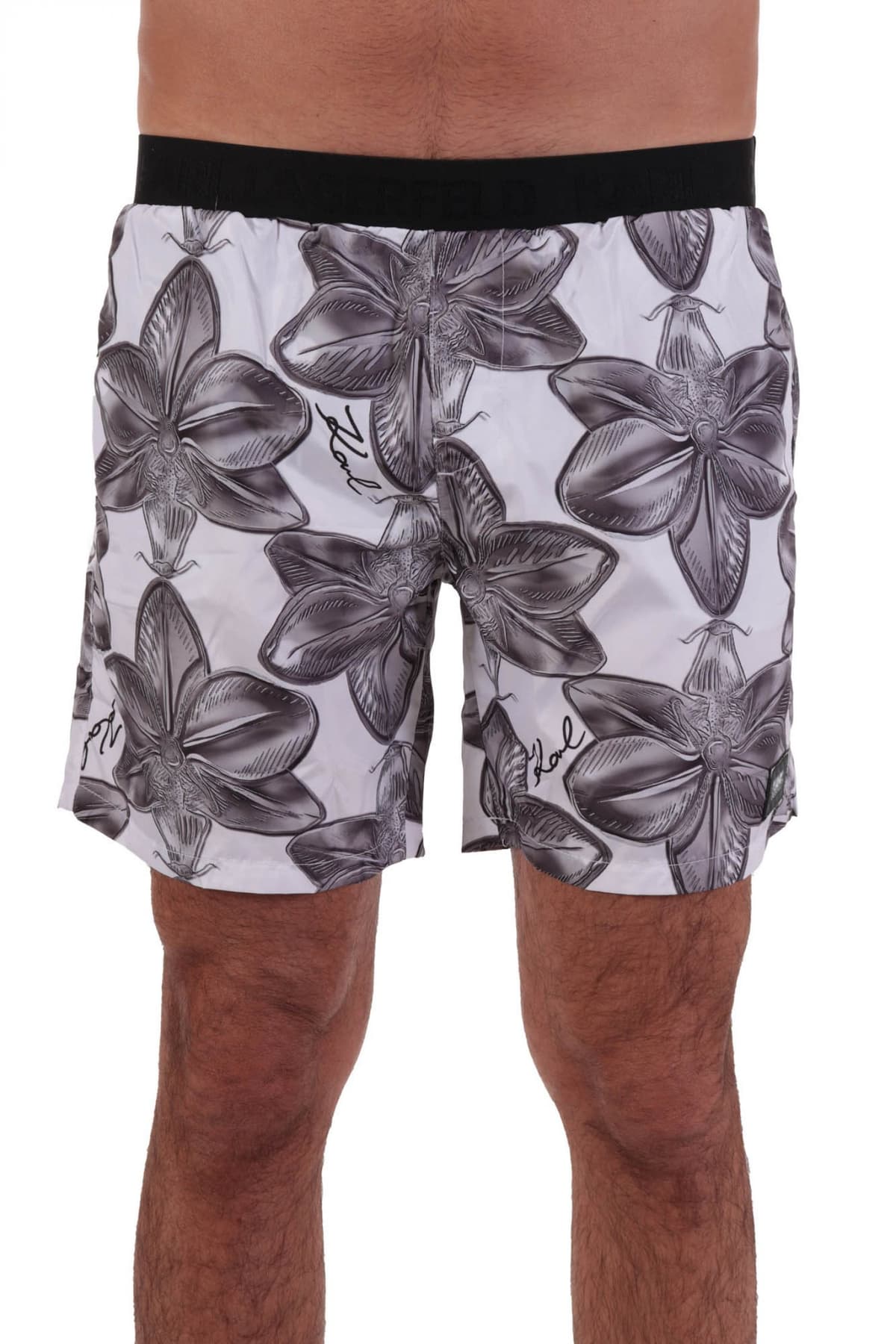 Men's Swimwear Karl Lagerfeld White