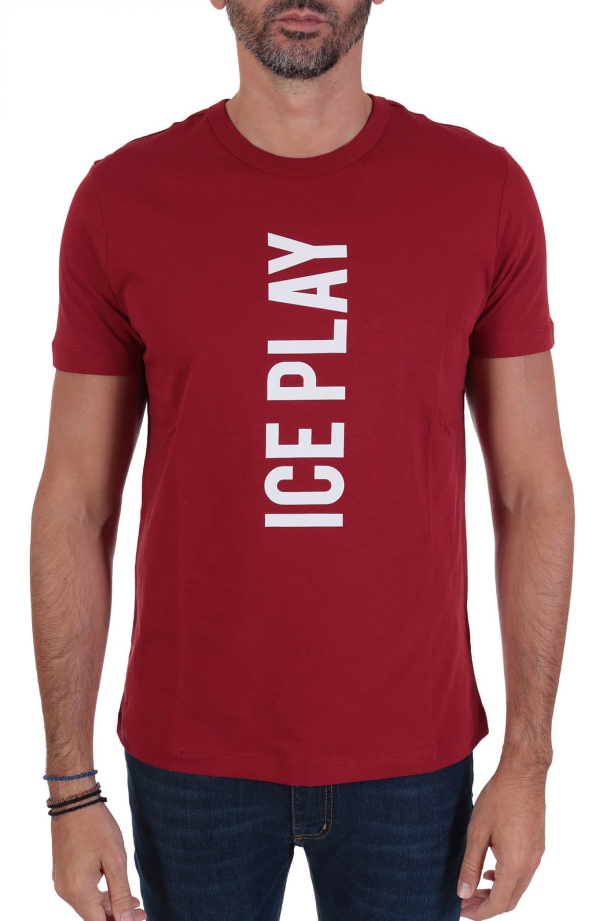 Men's T-Shirts Ice Play Bordeaux