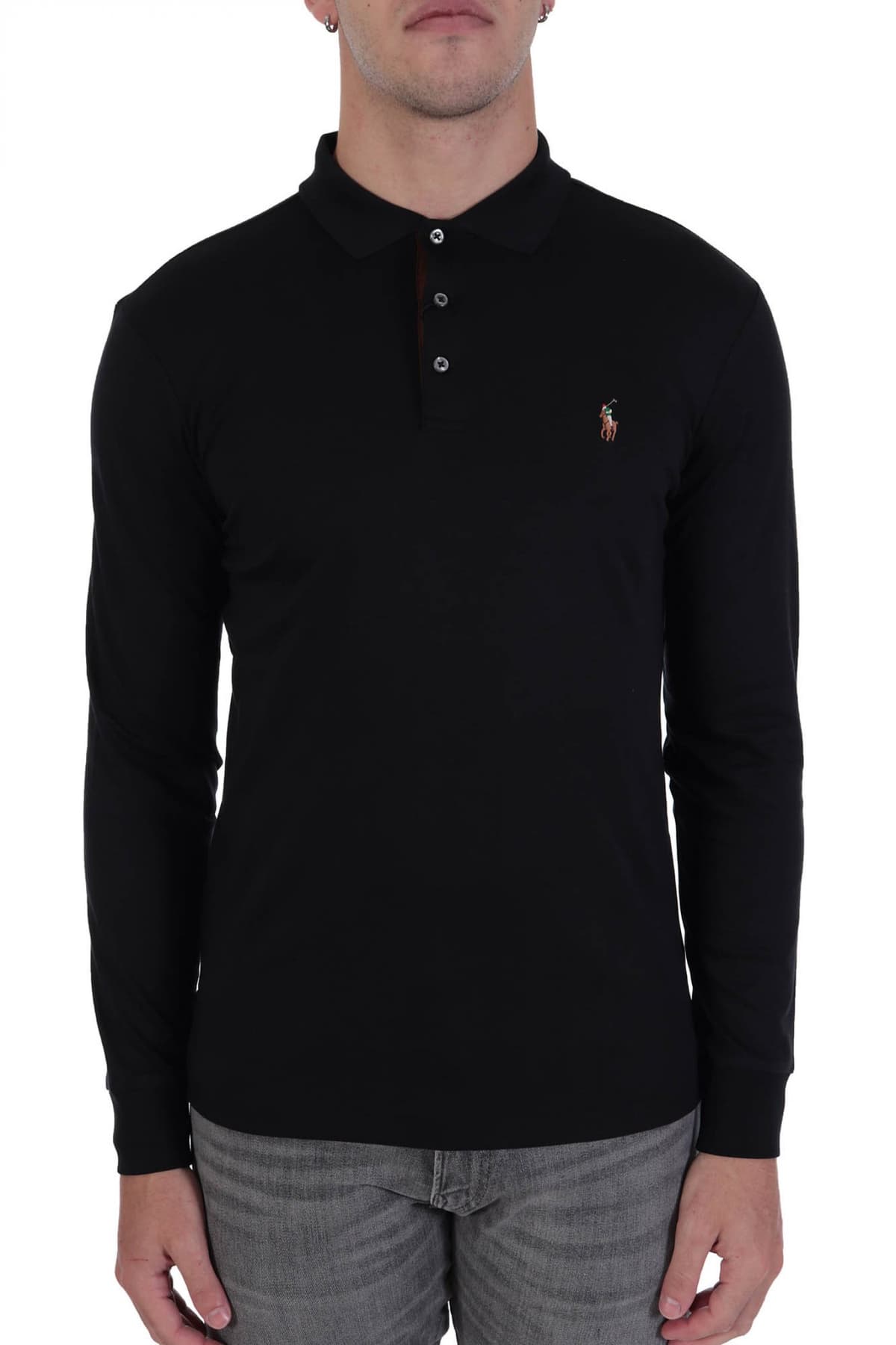 Men's Polo Shirts Ralph Lauren Black