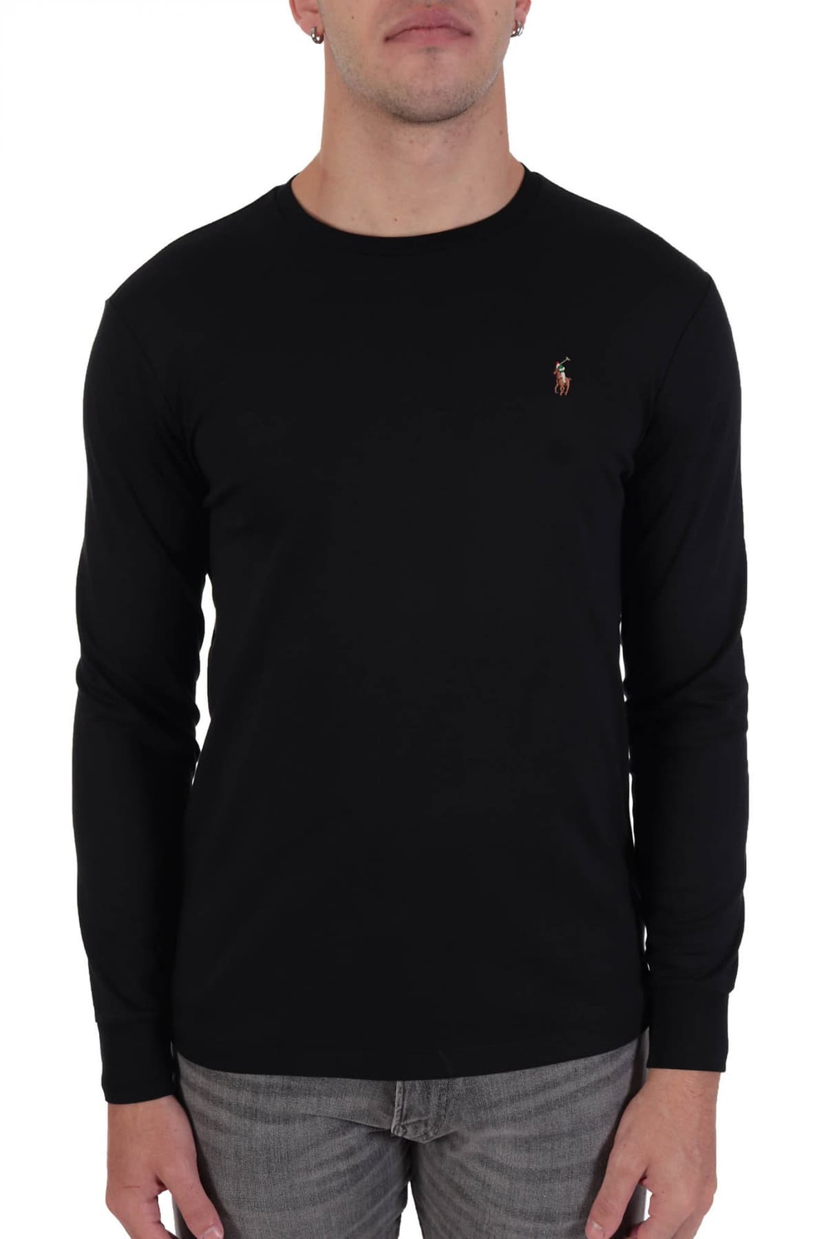 Men's T-Shirts Ralph Lauren Black