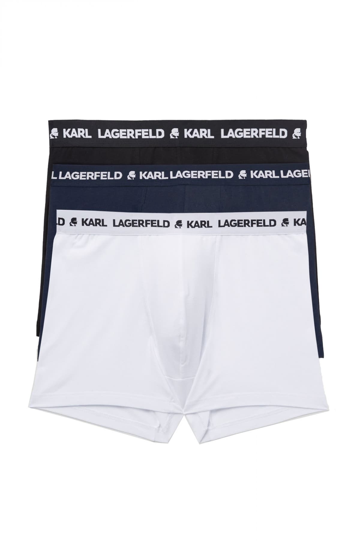 KARL LAGERFELD ΕΣΩΡΟΥΧΑ 3PACK TRUNKS SET ΜΠΛΕ