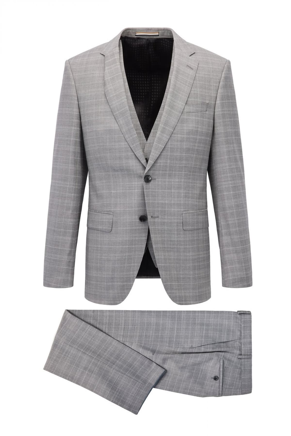 Men's Suits Boss Gray