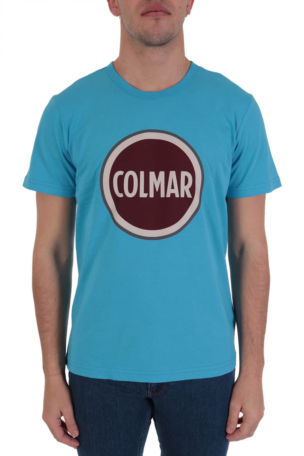 COLMAR T-SHIRT FRIDA REGULAR FIT BIG LOGO ΡΟΖ