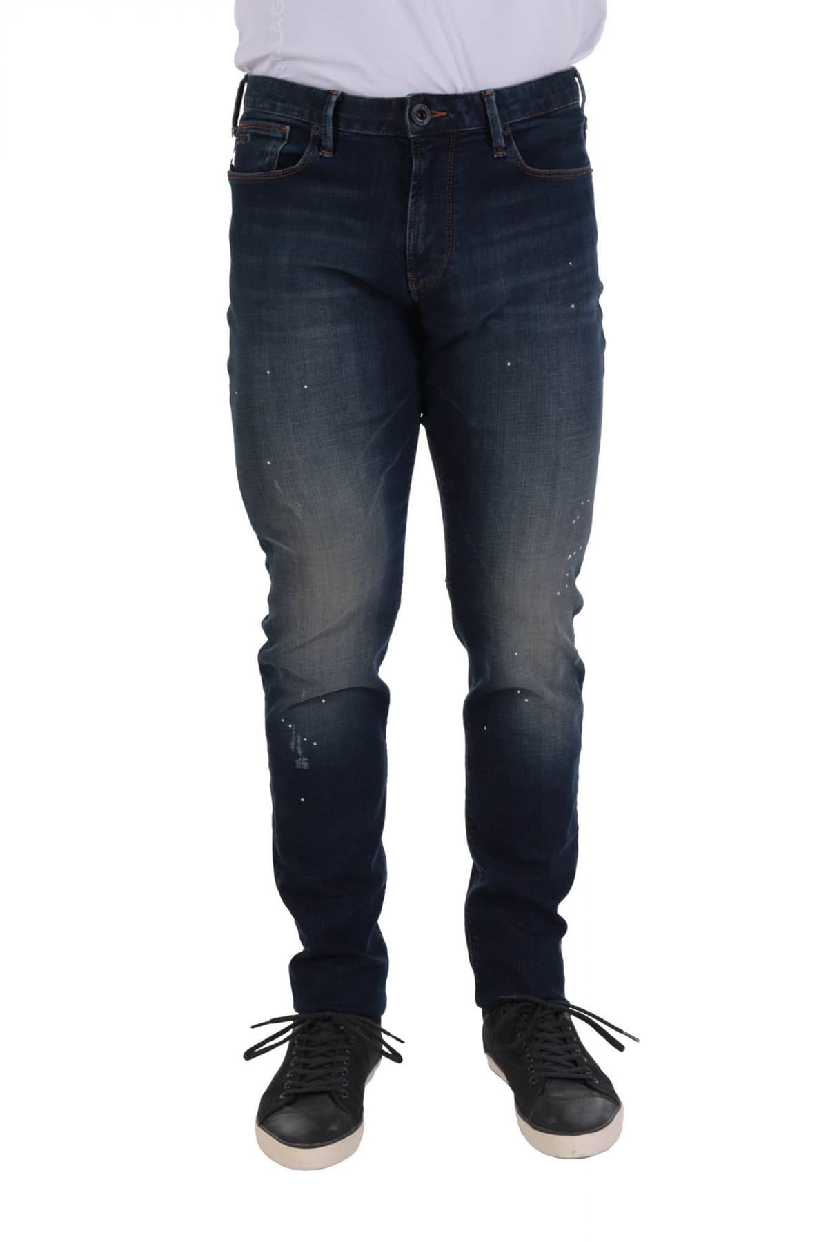 EMPORIO ARMANI ΠΑΝΤΕΛΟΝΙ JEANS J06 ΦΘΟΡΕΣ SLIM FIT ΜΠΛΕ