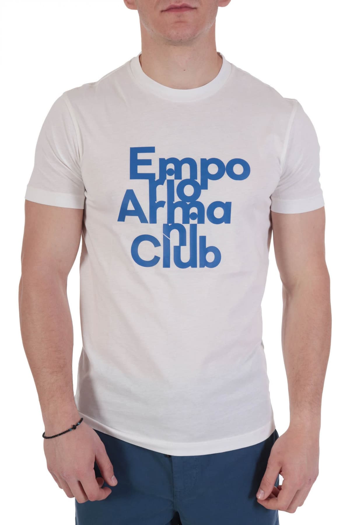 Men's T-Shirts Emporio Armani Green