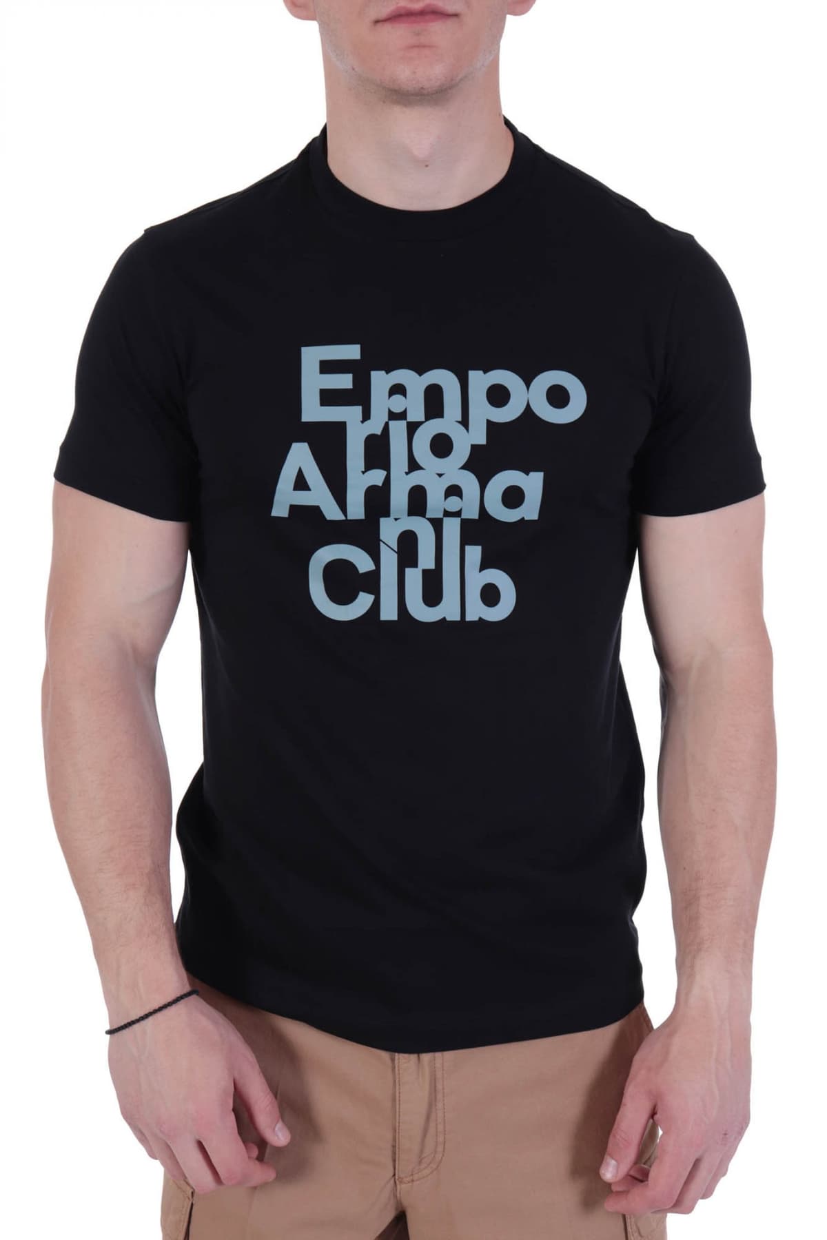 Men's T-Shirts Emporio Armani Green