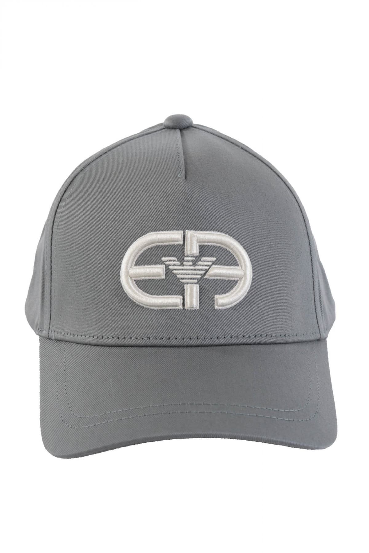 EMPORIO ARMANI ΚΑΠΕΛΟ LOGO ΓΚΡΙ
