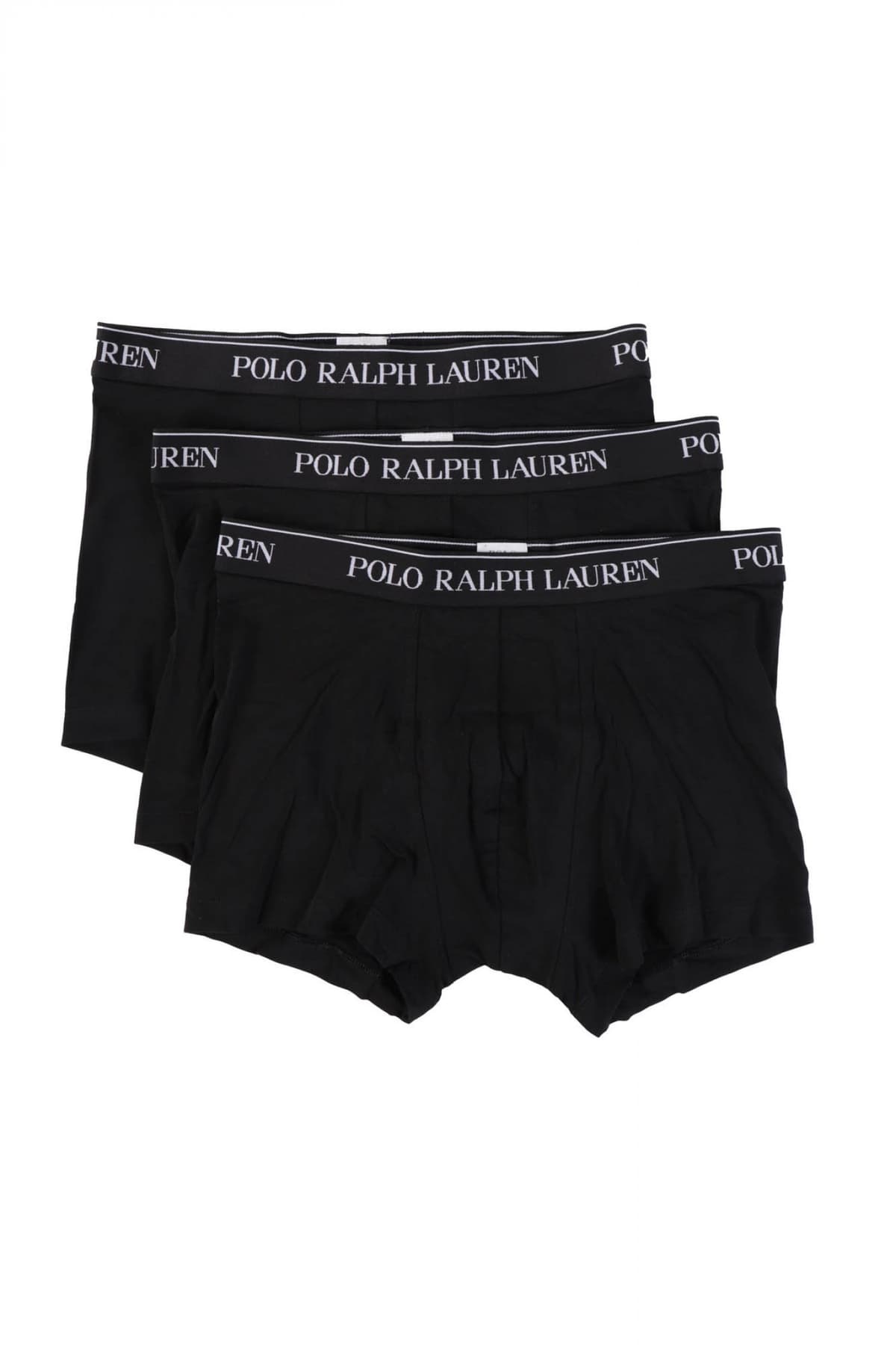 RALPH LAUREN UNDERWEAR ΕΣΩΡΟΥΧΟ ΣΕΤ 3PACK STRETCH COTTON TRUNK ΜΑΥΡΟ