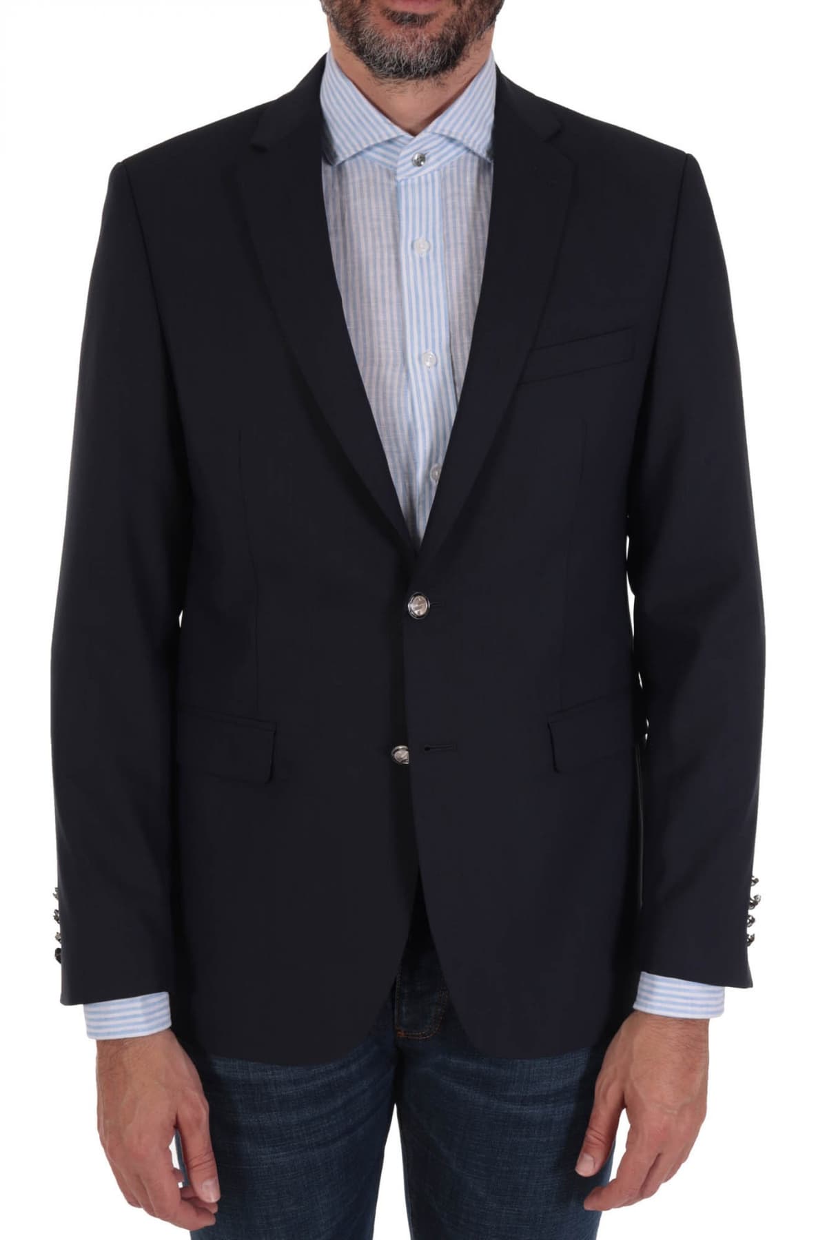 BOSTONIANS ΣΑΚΑΚΙ BLAZER ΜΠΛΕ