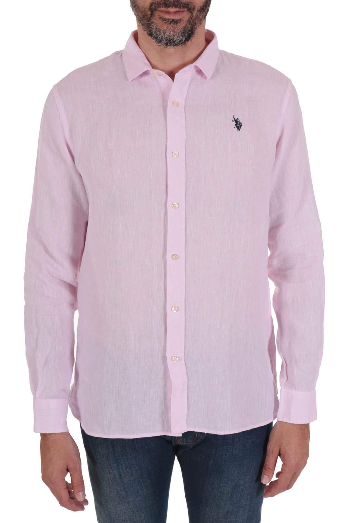 Men's Shirts U.S. Polo Assn Pink