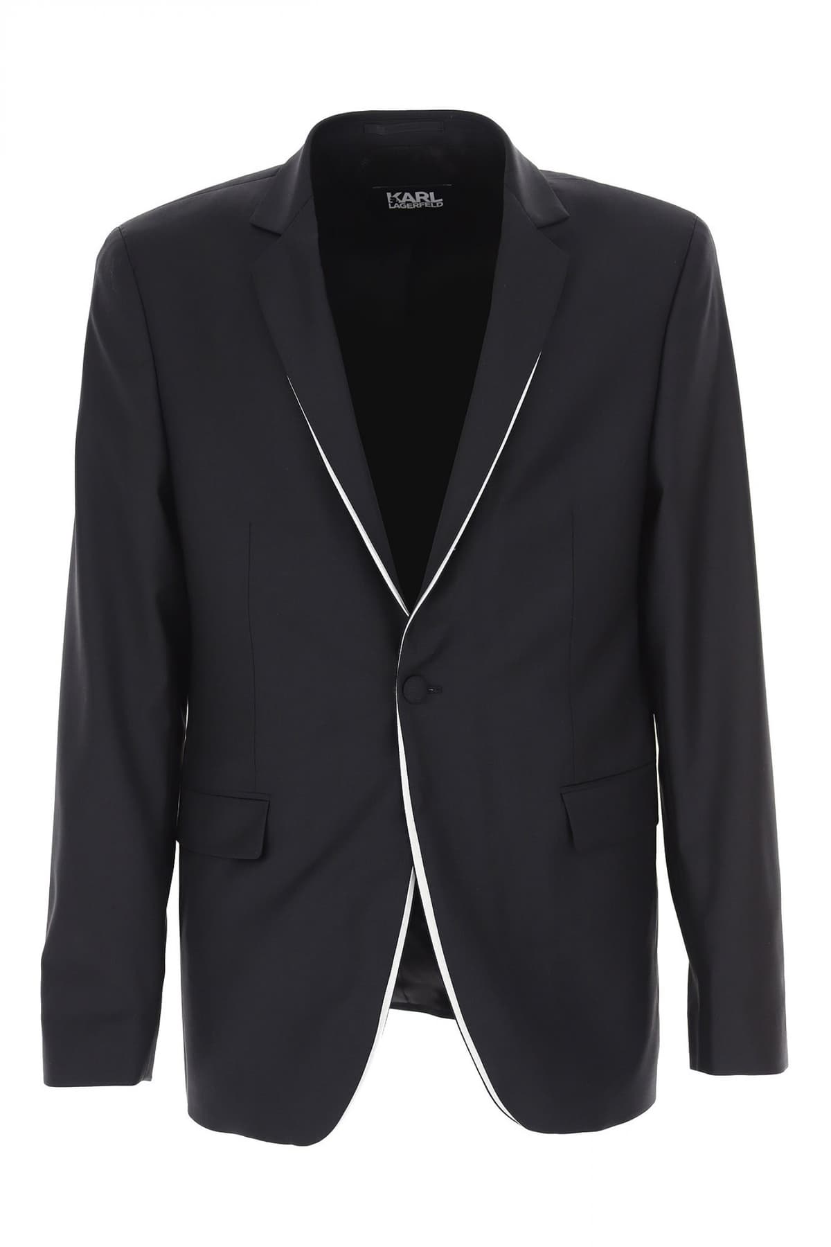 Men's Blazers Karl Lagerfeld Black