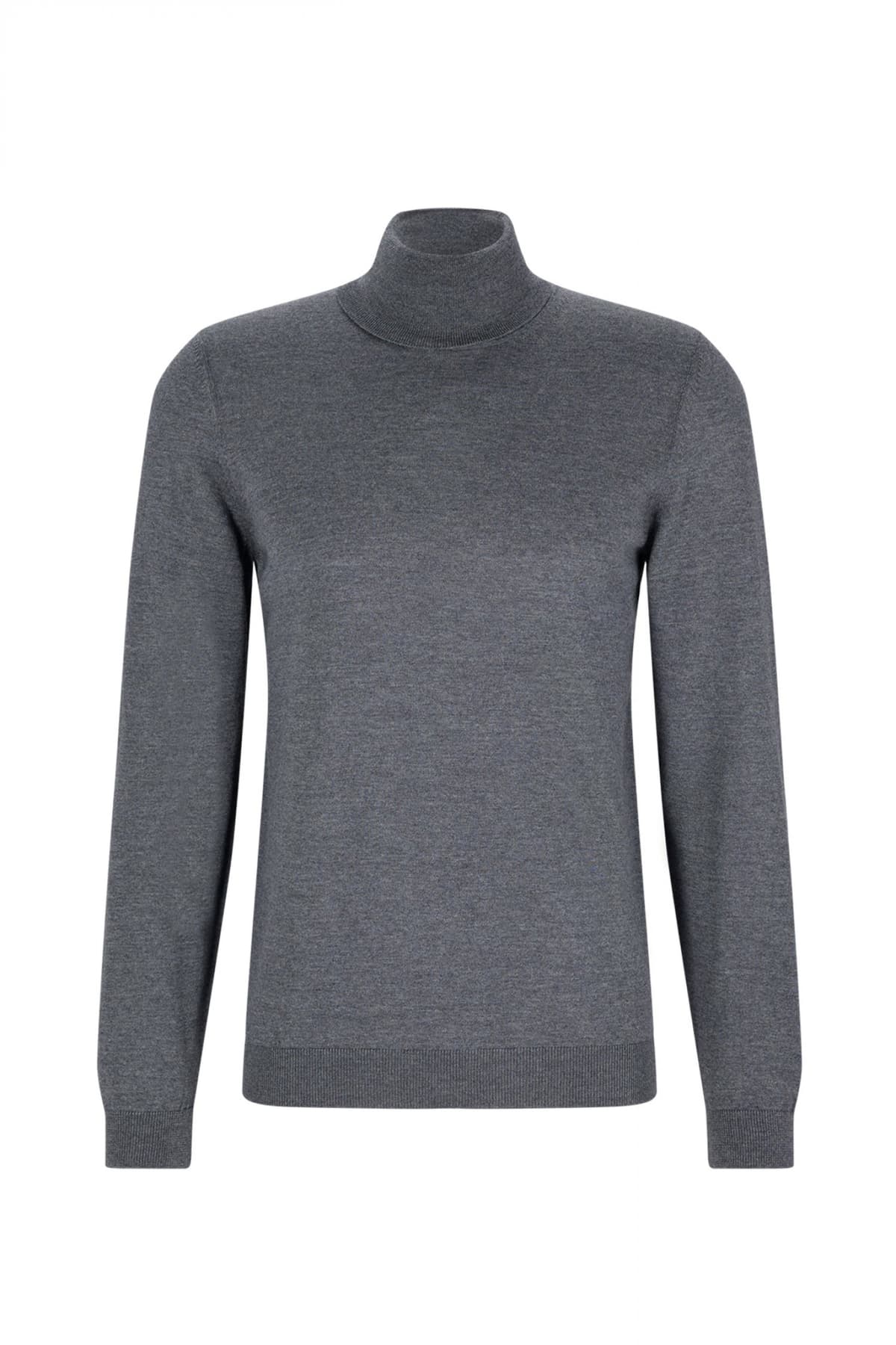 Men's Turtlenecks Boss Gray
