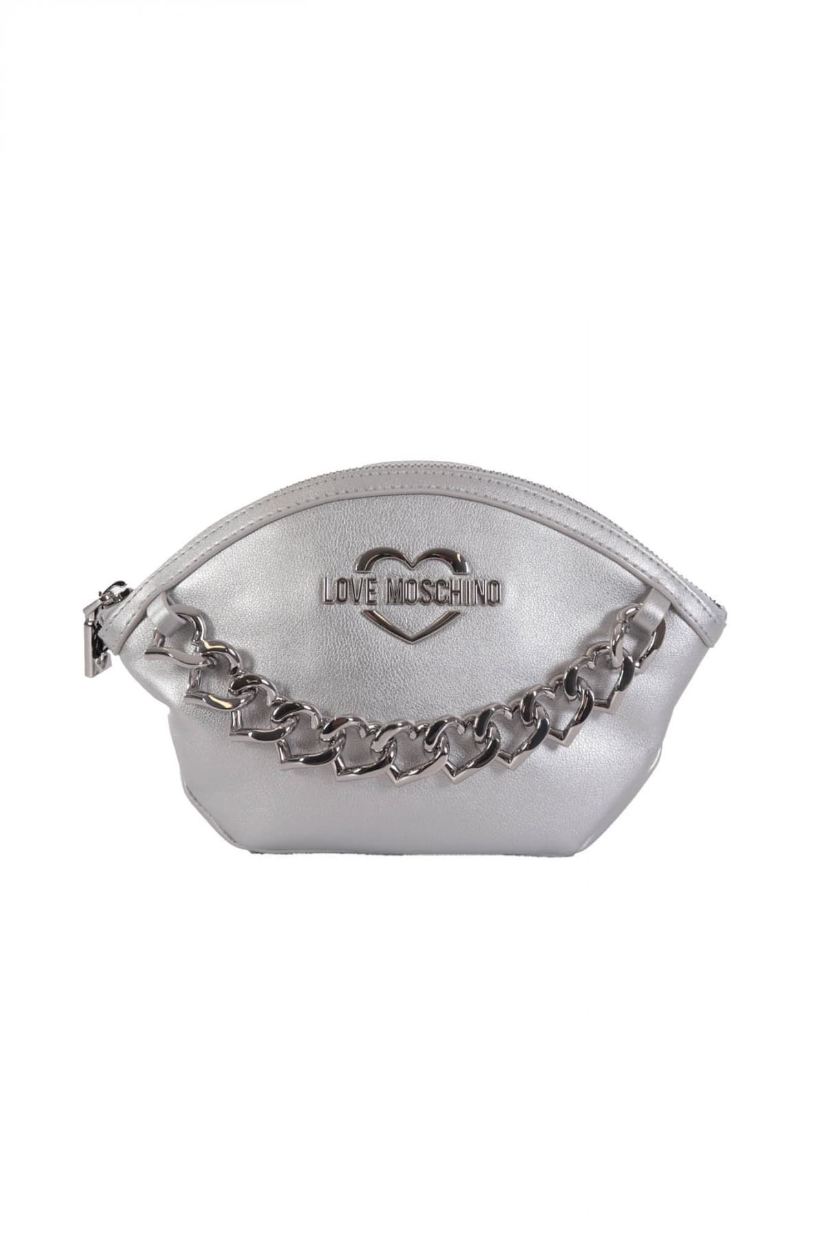 LOVE MOSCHINO ΤΣΑΝΤΑΚΙ ΜΕΣΗΣ CROSSBODY ΑΛΥΣΙΔΑ ΑΣΗΜΙ