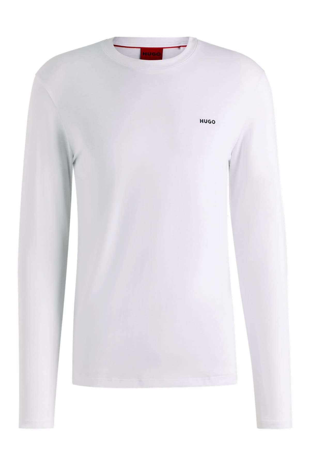 HUGO T-SHIRT DEROLL222 ΛΕΥΚΟ