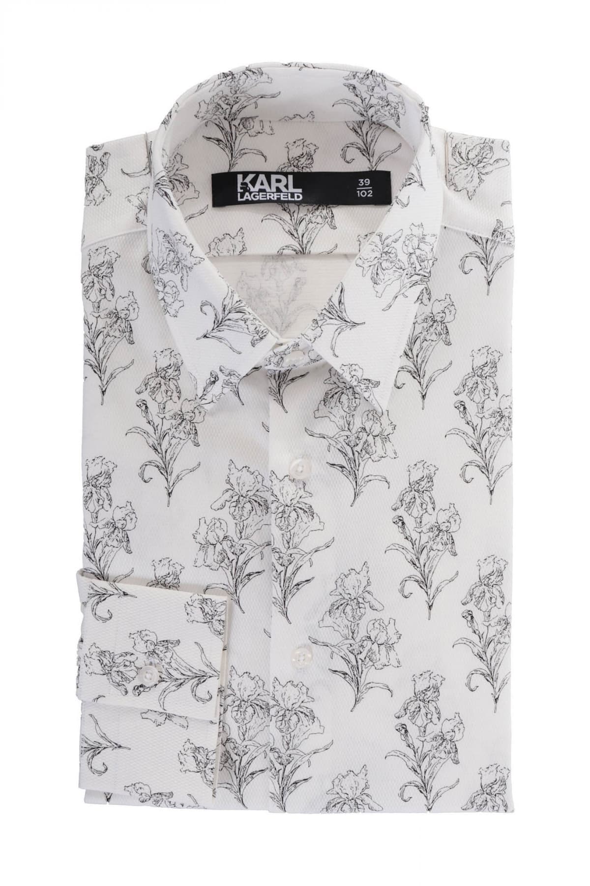 Men's Shirts Karl Lagerfeld White