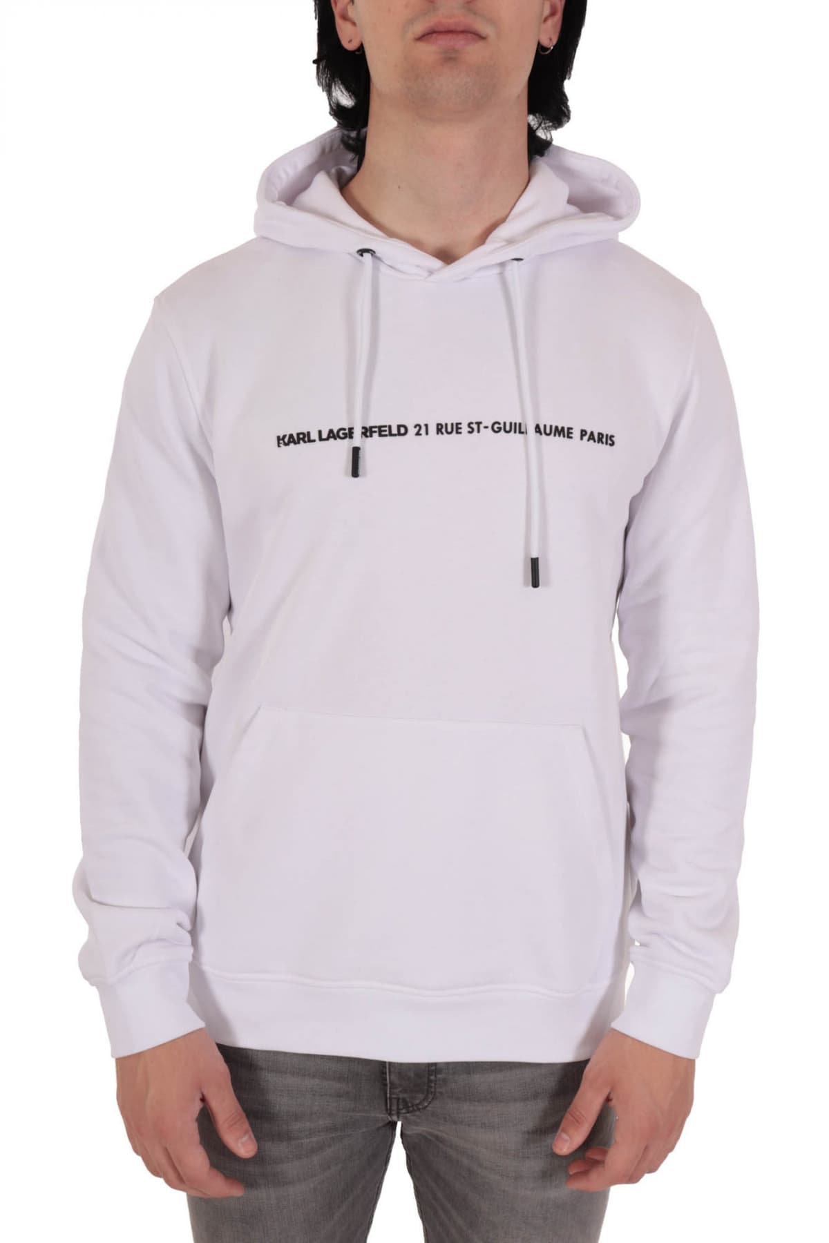 Men's Sweatshirts Karl Lagerfeld White