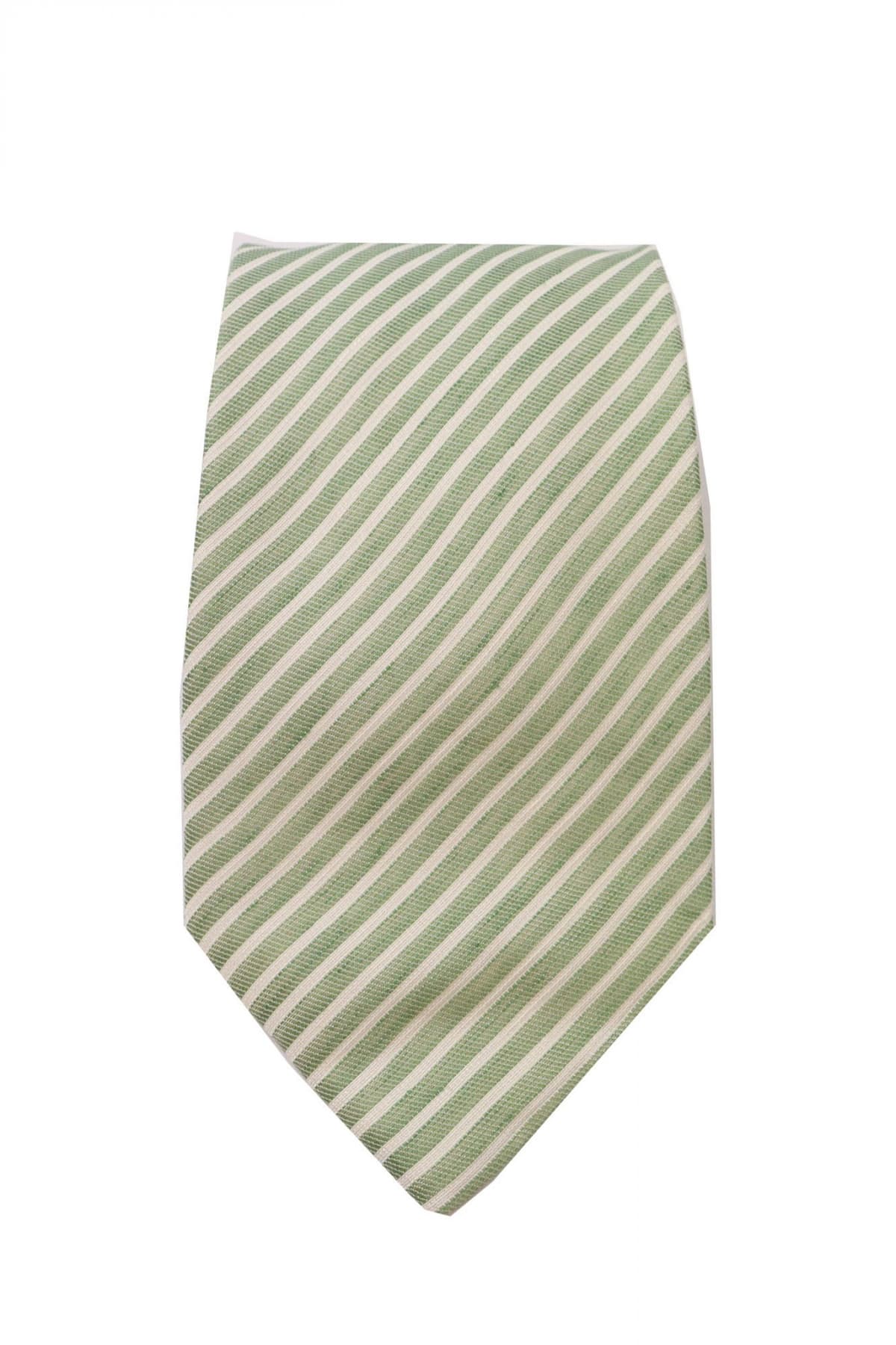 GIORGIO ARMANI ΓΡΑΒΑΤΑ 9,5CM ΡΙΓΕ ΛΑΧΑΝΙ