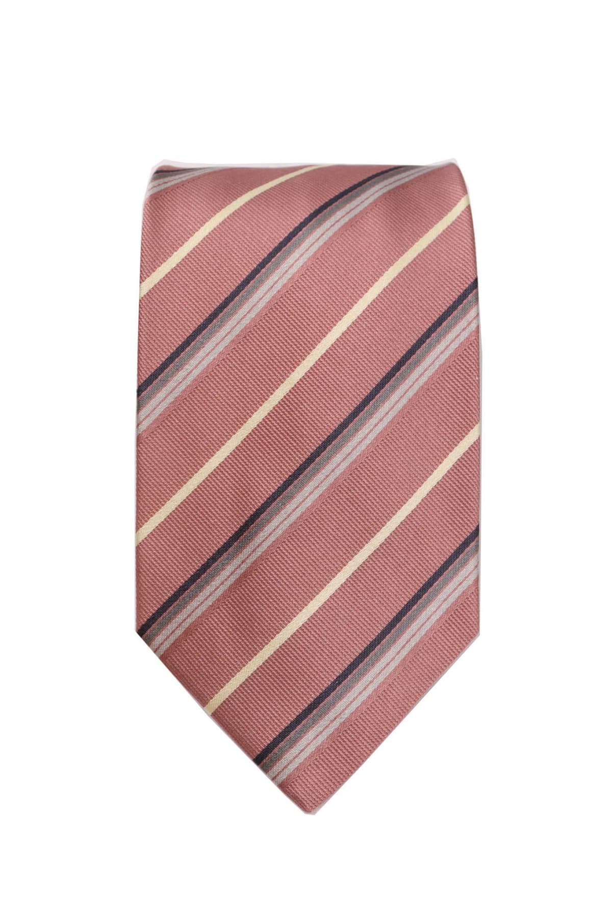 DOLCE & GABBANA ΓΡΑΒΑΤΑ 9.5CM ΡΙΓΕ ΡΟΖ