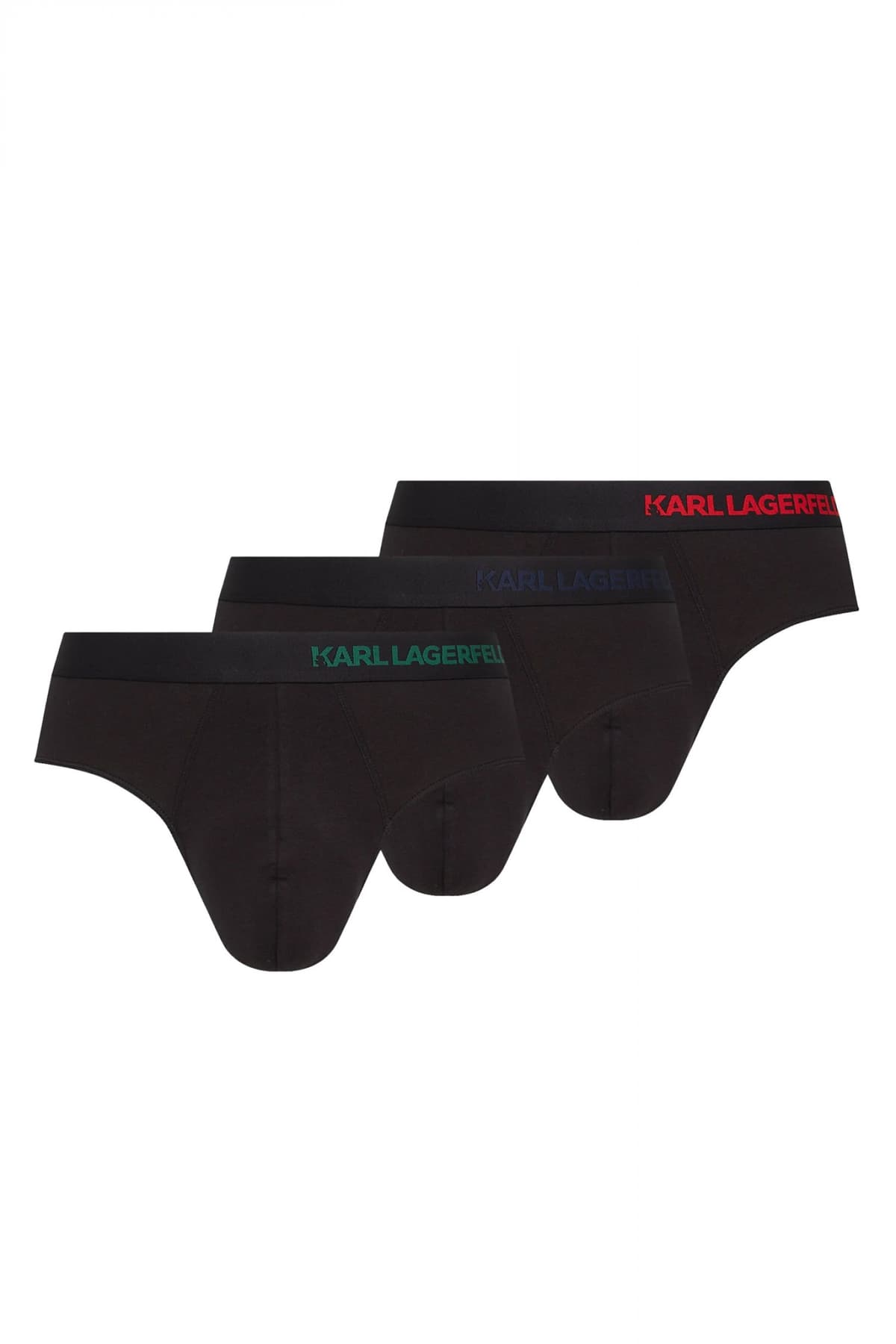KARL LAGERFELD ΕΣΩΡΟΥΧΑ 3PACK BRIEF LOGO ΜΠΛΕ