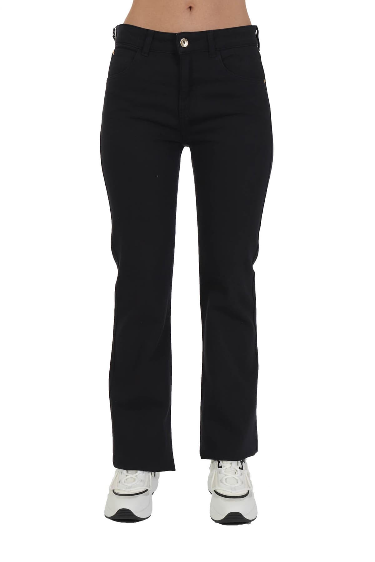 EMPORIO ARMANI ΠΑΝΤΕΛΟΝΙ JEANS WOMAN 5 POCKET FLAIR ΜΠΛΕ