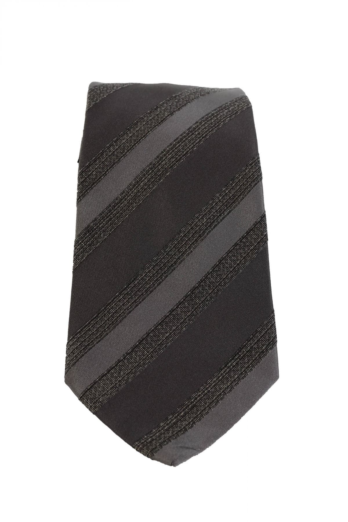 BOSS ΓΡΑΒΑΤΑ 8,5CM ΡΙΓΕ ΓΚΡΙ