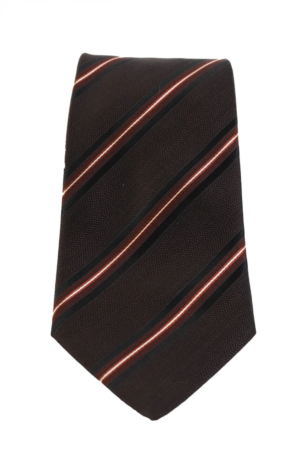 BOSS ΓΡΑΒΑΤΑ 9CM ΡΙΓΕ ΧΡΥΣΟ-ΓΚΡΙ