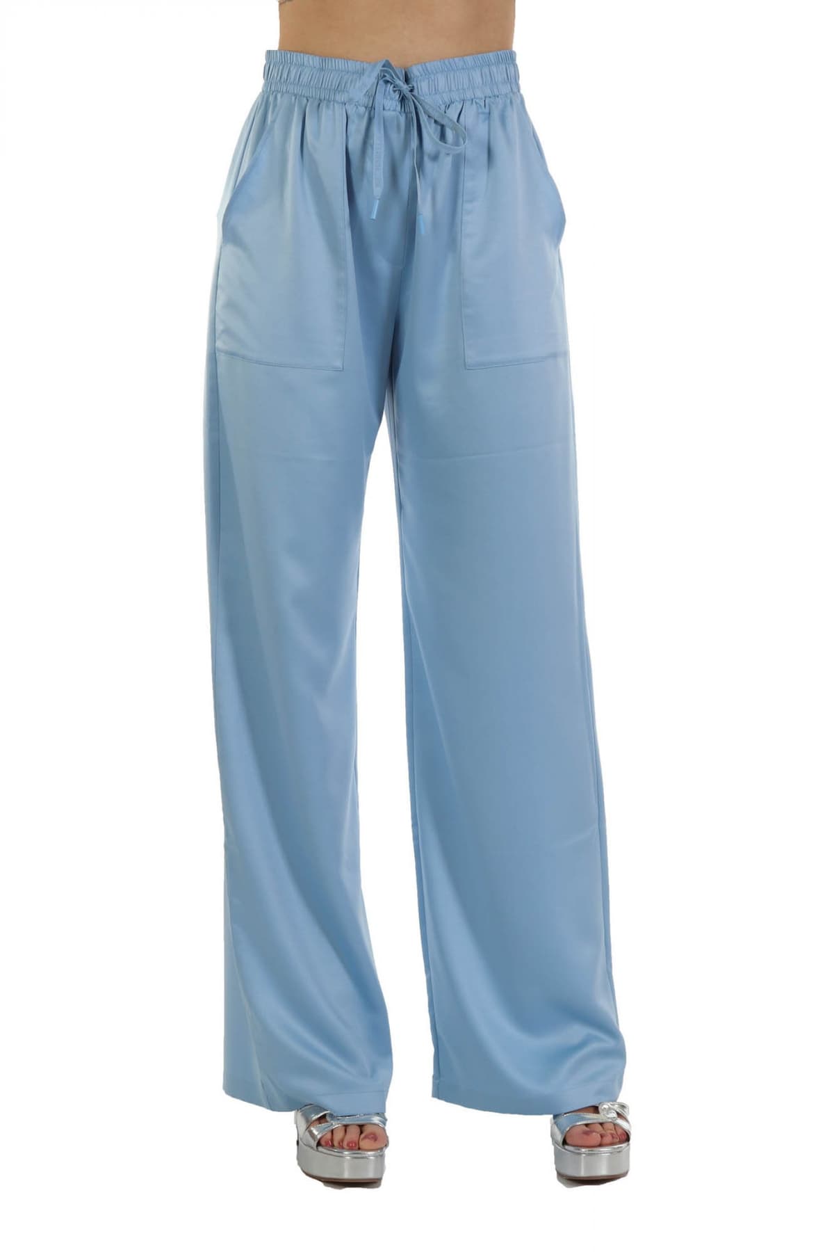 MARELLA MONOCHROME ΠΑΝΤΕΛΟΝΙ ΦΟΡΜΑ ΣΟΥΡΑ ΜΕΣΗ ZIP ΣΟΥΡΑ ΜΕΣΗ ΚΟΡΔΟΝΙ ΓΑΛΑΖΙΟ