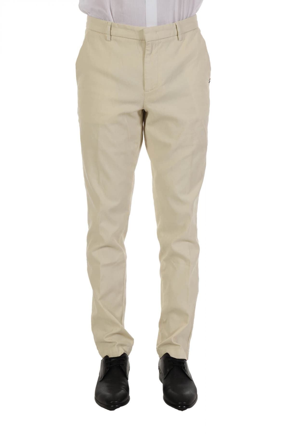 BOSS ΠΑΝΤΕΛΟΝΙ CHINO SLIM FIT STRETCH KAITO-1 ΜΠΕΖ