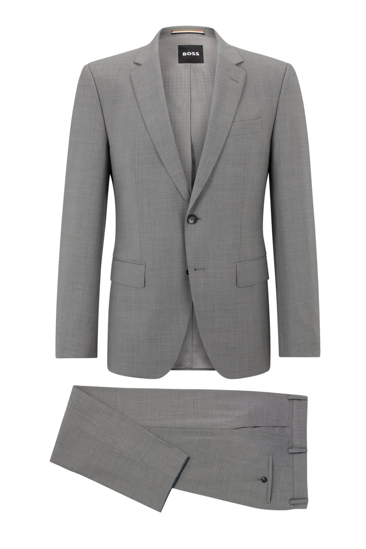 Men's Suits Boss Gray