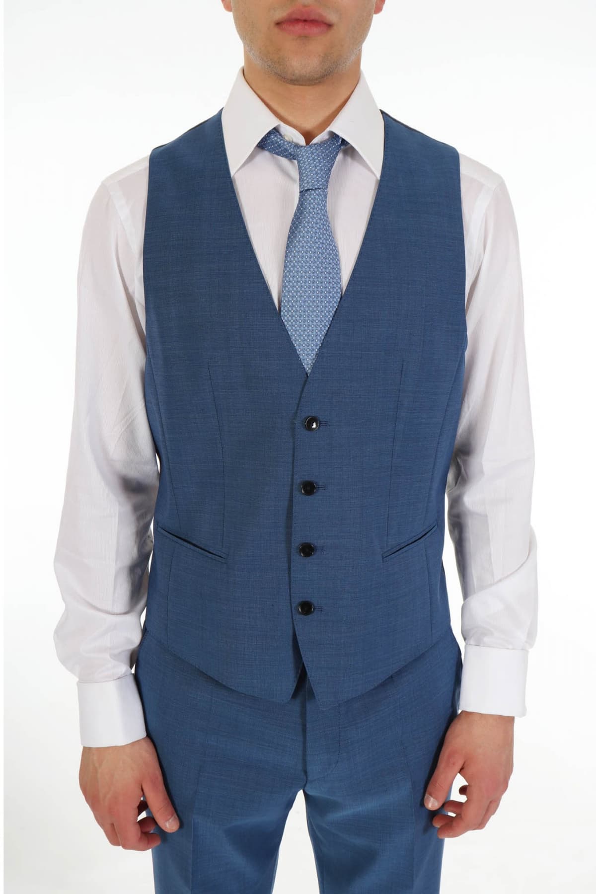 Men's Vests Boss Blue
