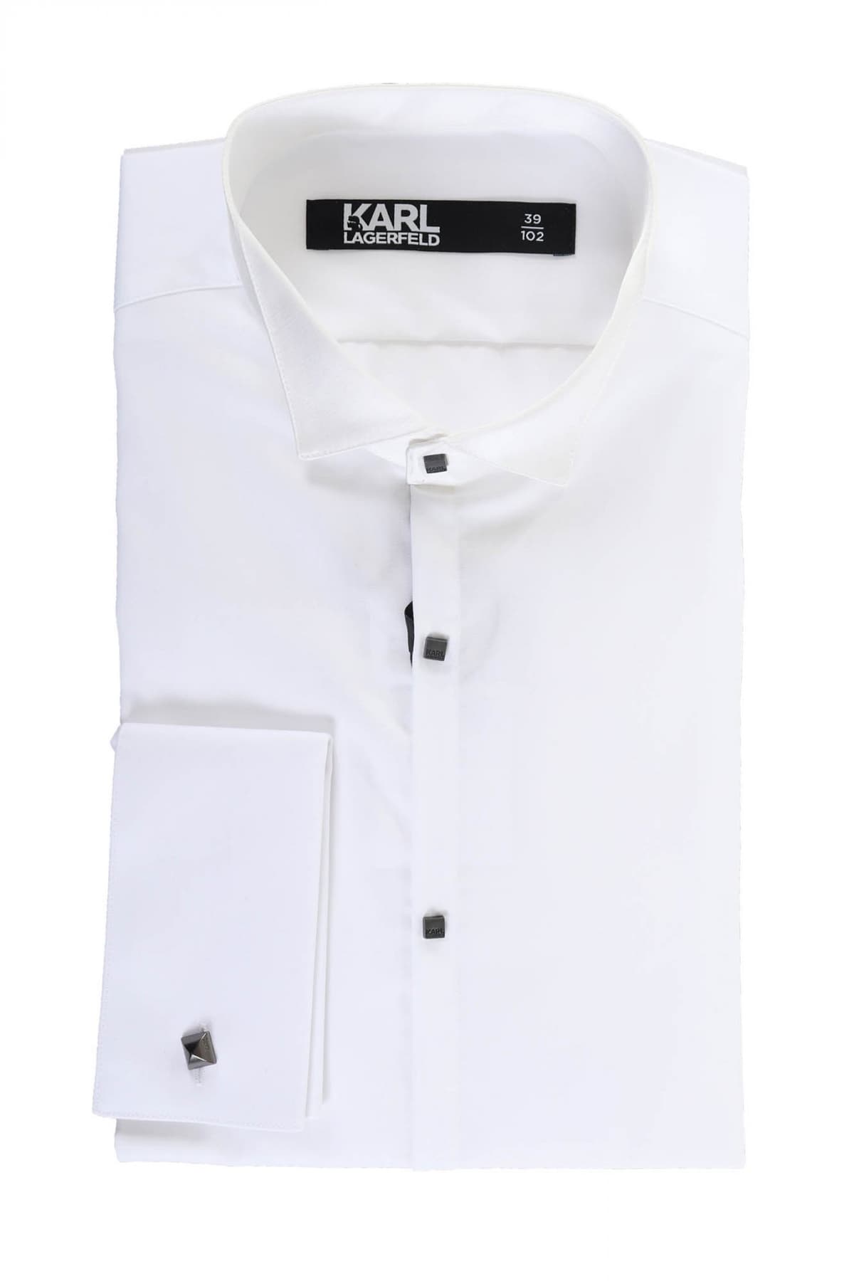 Men's Shirts Karl Lagerfeld White