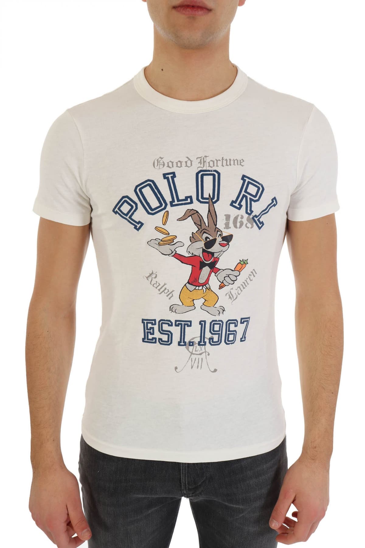 Men's T-Shirts Ralph Lauren White