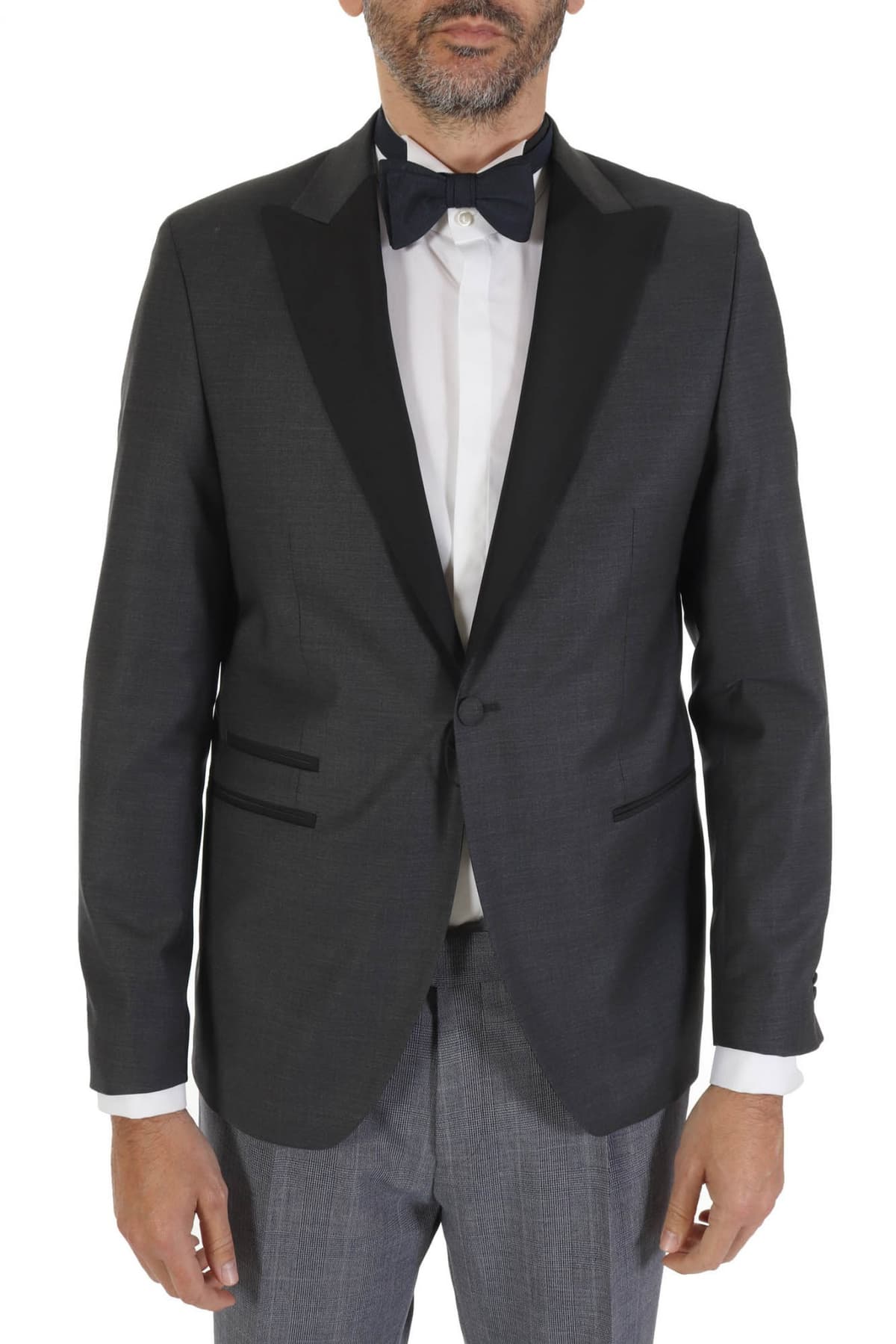 Men's Suits Karl Lagerfeld Gray