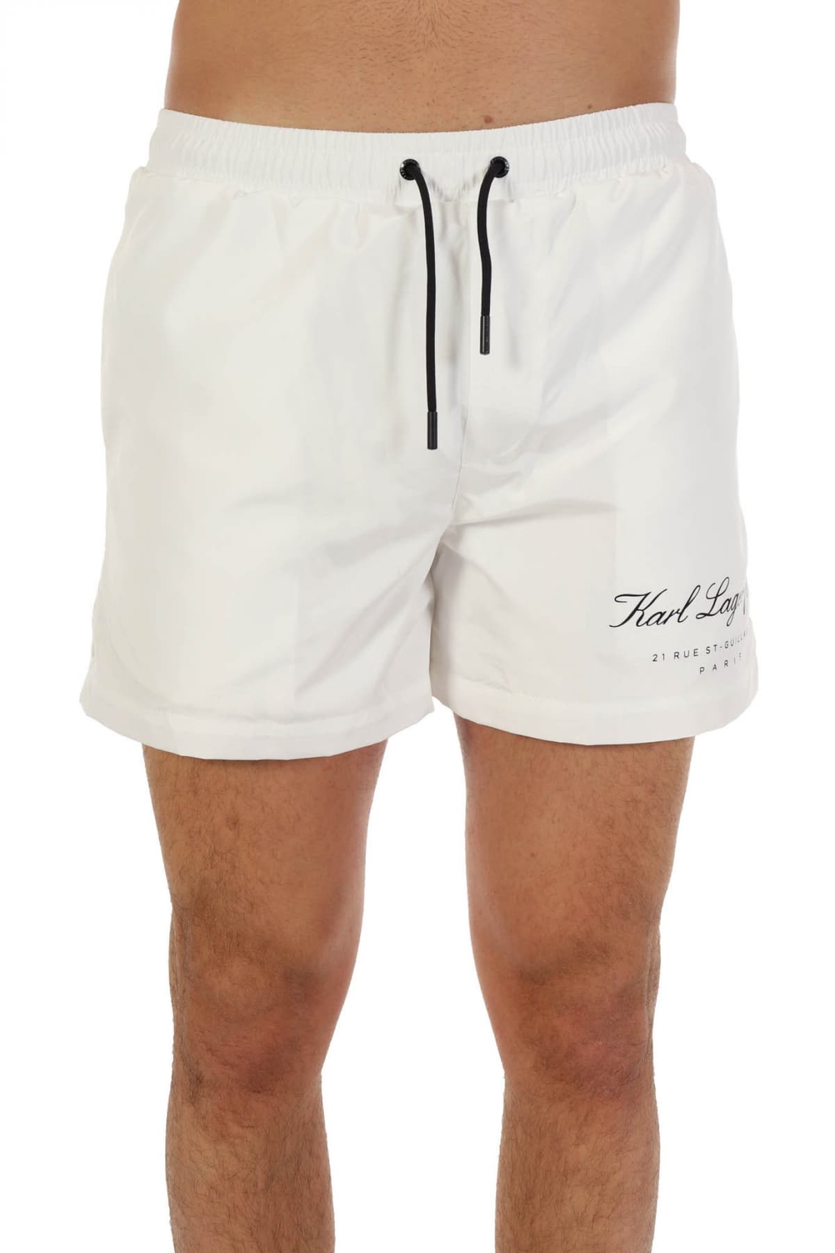 Men's Swimwear Karl Lagerfeld White