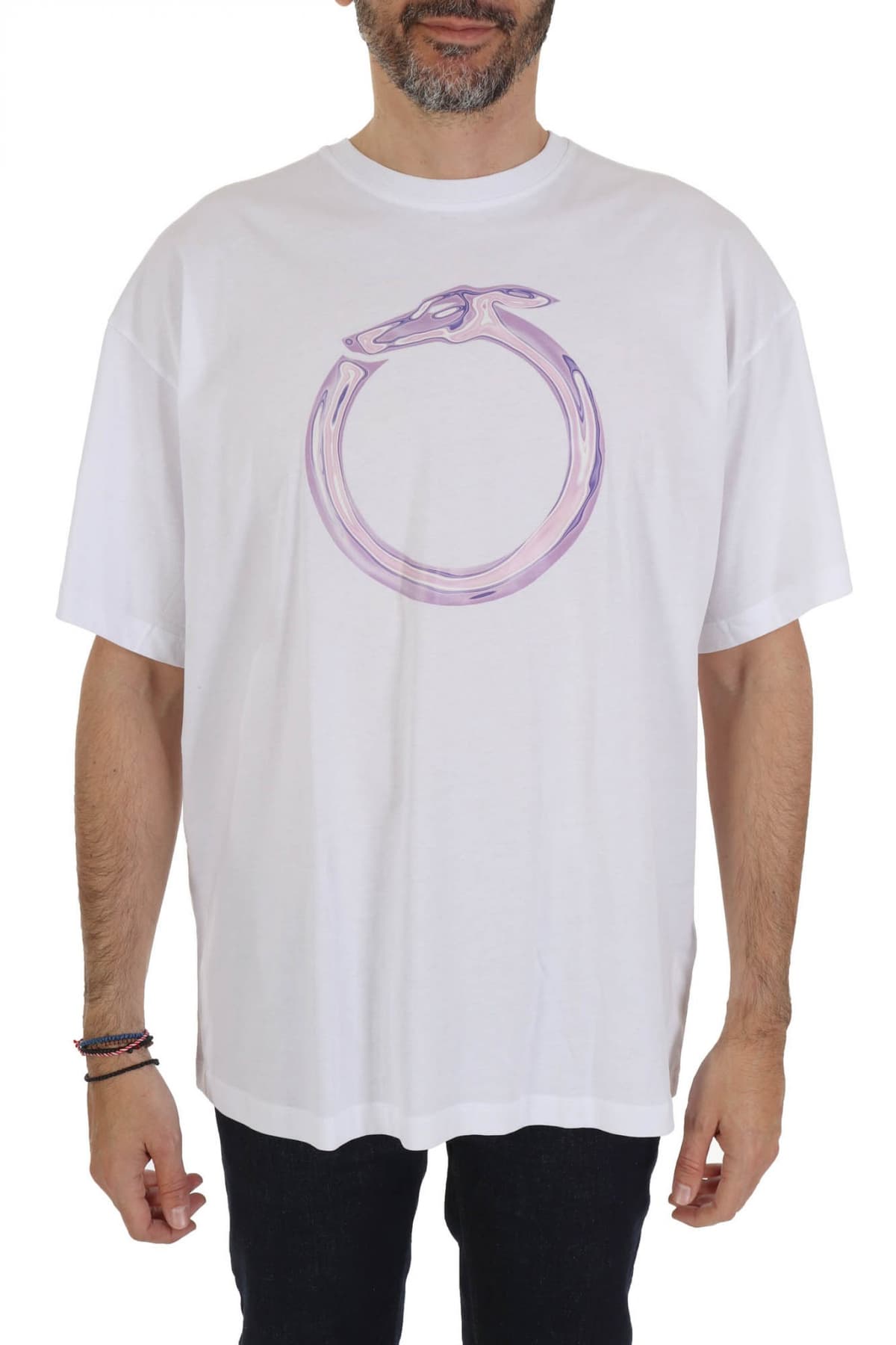 Men's T-Shirts Trussardi Jeans White