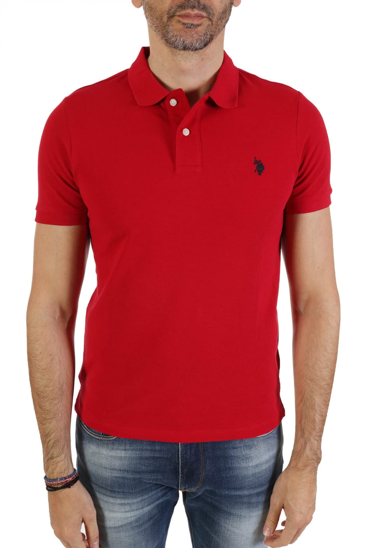 Men's Polo Shirts U.S. Polo Assn Red