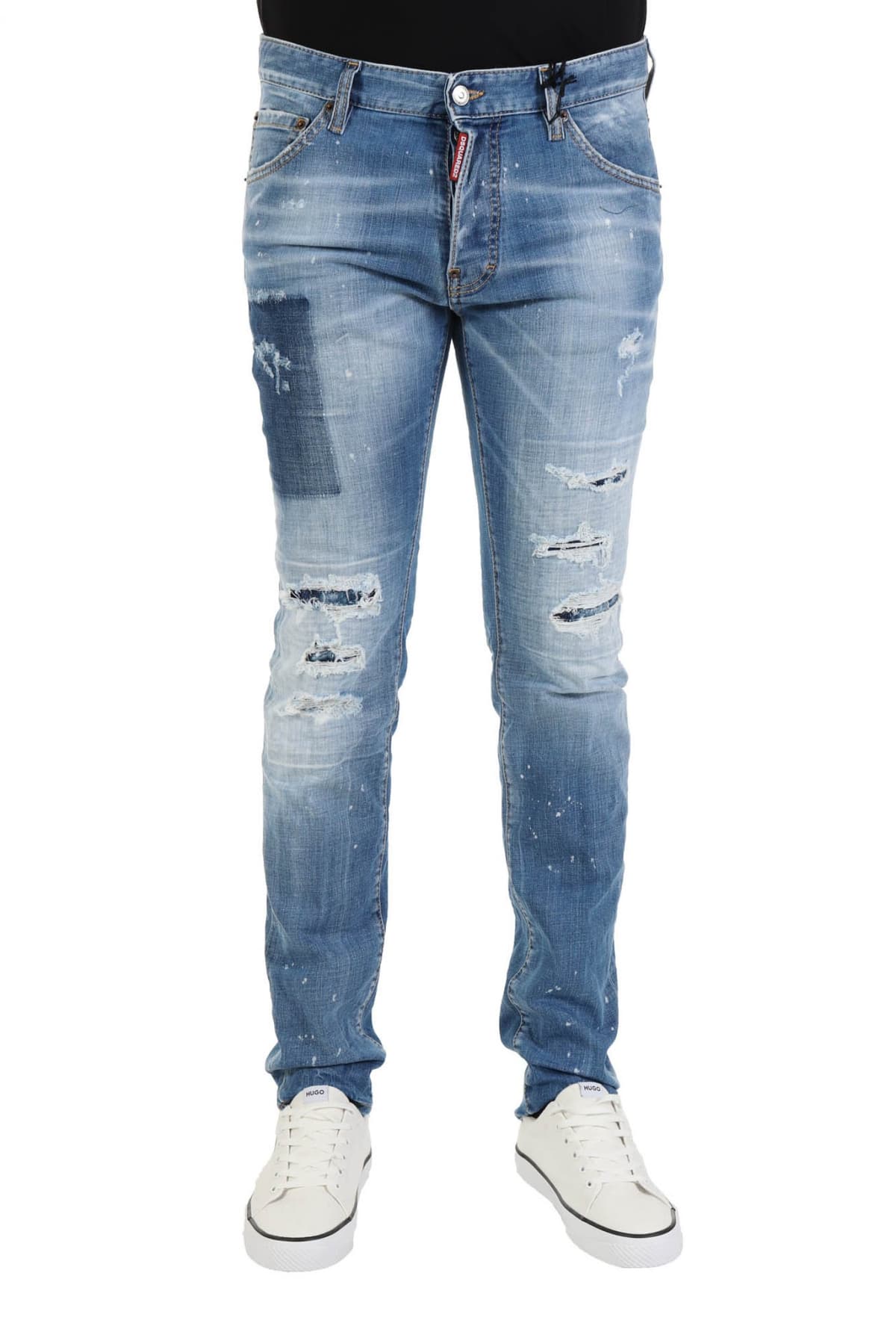 DSQUARED2 ΠΑΝΤΕΛΟΝΙ JEANS COOL GUY ΜΠΛΕ