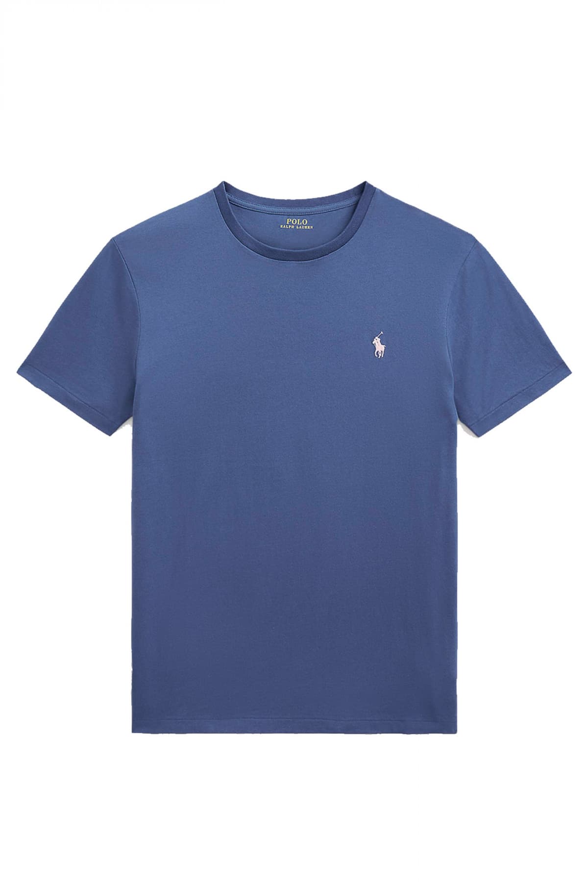 RALPH LAUREN T-SHIRT CUSTOM SLIM FIT ΡΑΦ ΜΠΛΕ