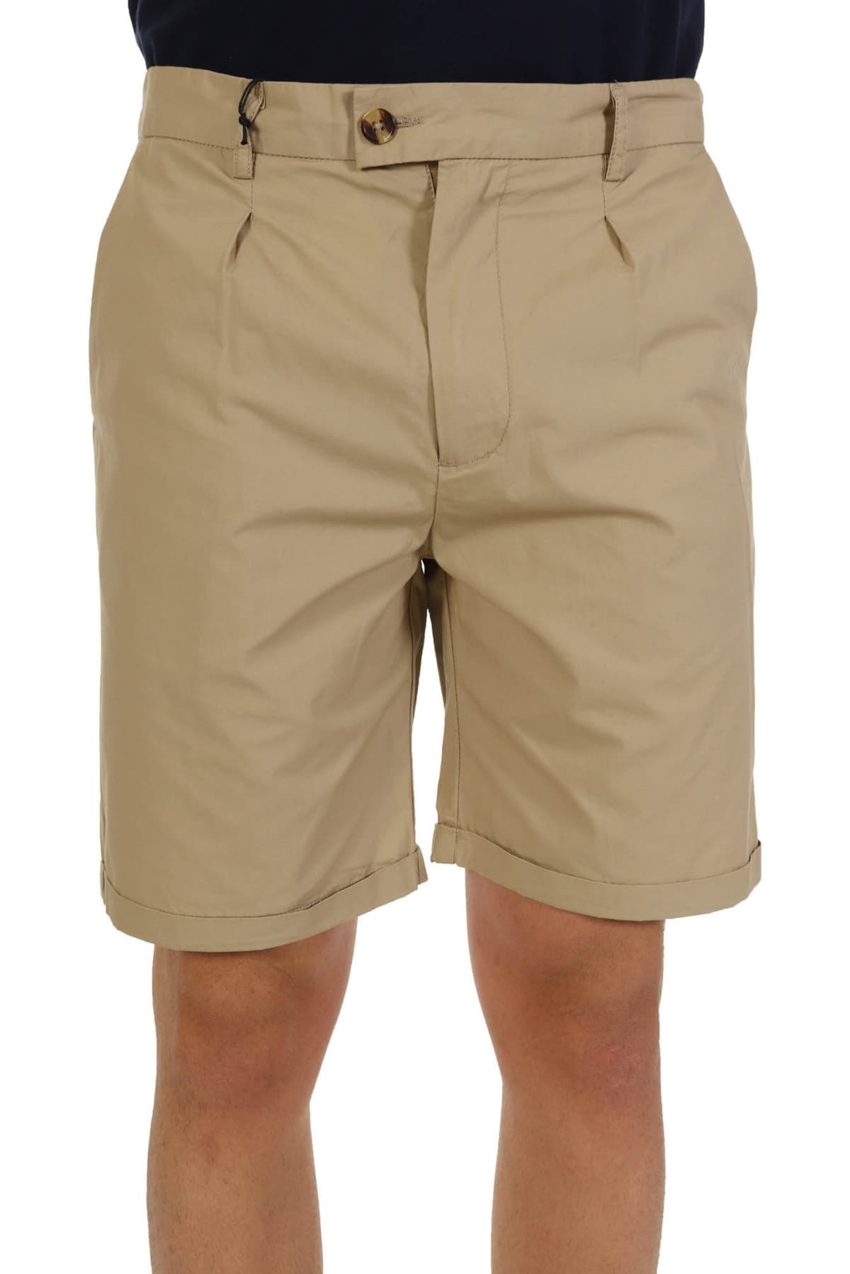 AT.P.CO ΒΕΡΜΟΥΔΑ CHINO ΜΕ ΠΙΕΤΕΣ ΕΚΡΟΥ