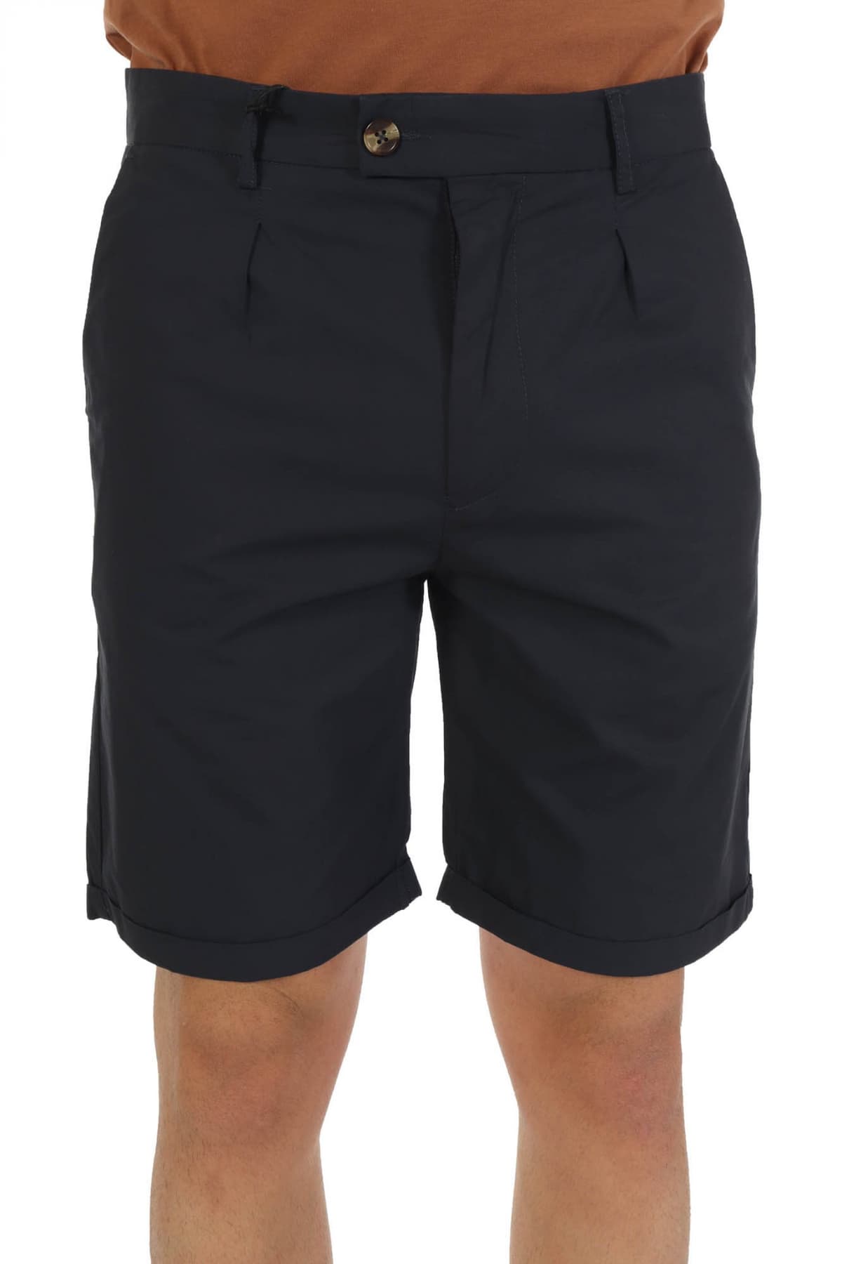 AT.P.CO ΒΕΡΜΟΥΔΑ CHINO ΜΕ ΠΙΕΤΕΣ ΕΚΡΟΥ