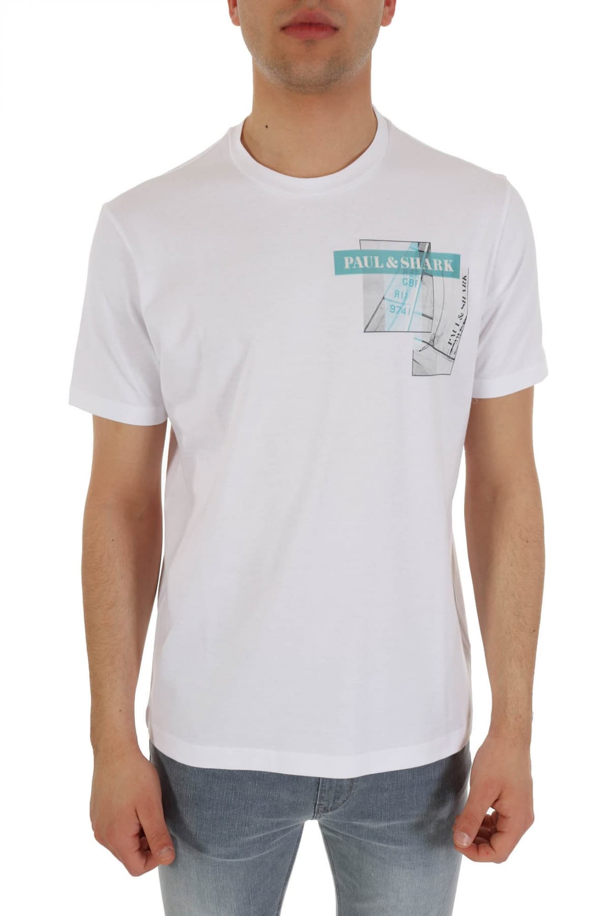 Men's T-Shirts Paul & Shark White